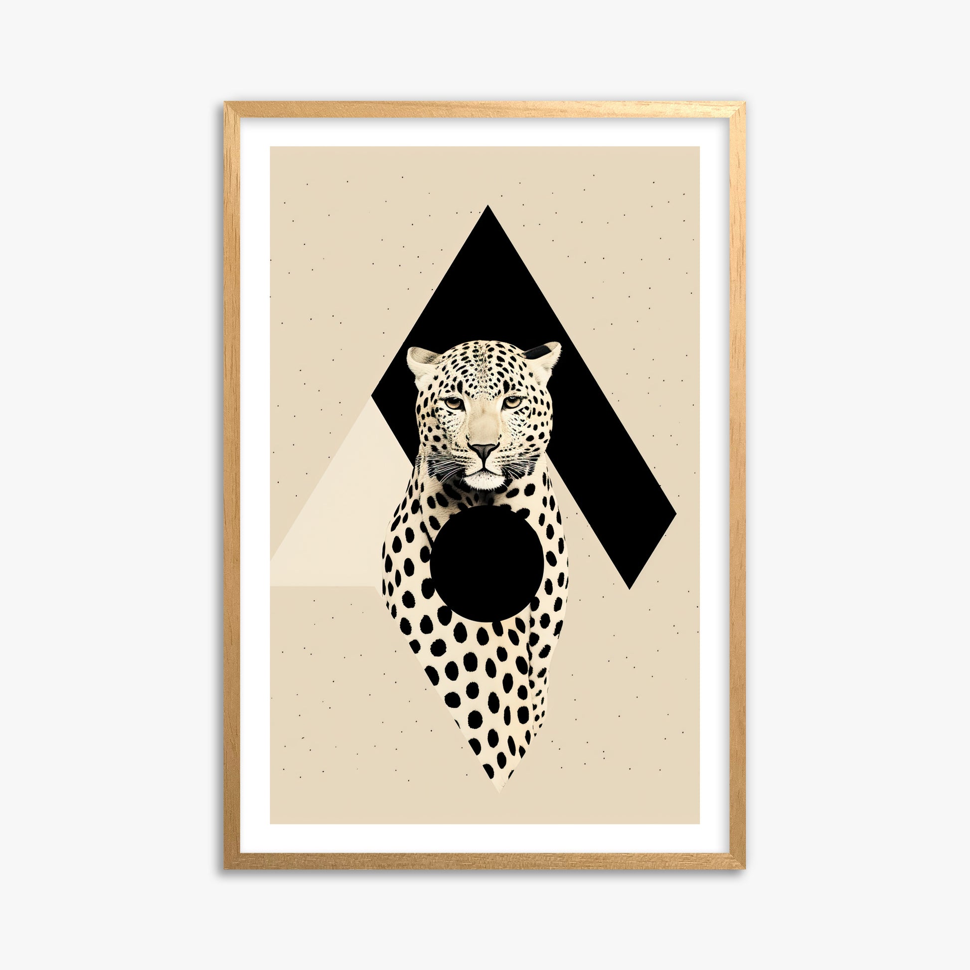 Predator's Prism, 61x91cm Oak Framed Art Reproduction