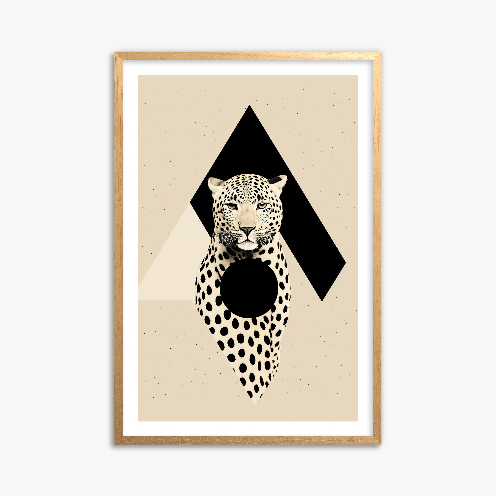 Predator's Prism, 61x91cm Oak Framed Art Reproduction