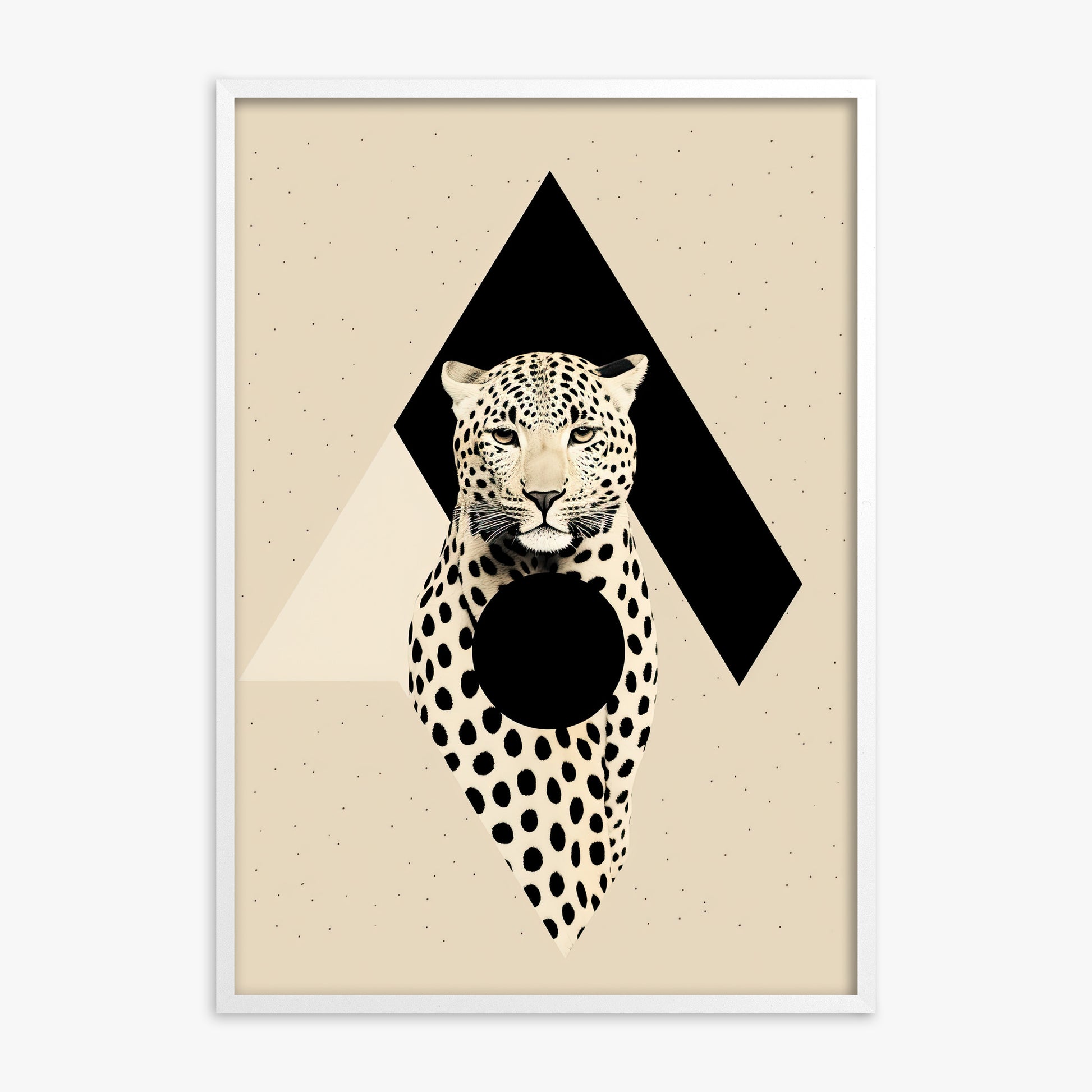 Predator's Prism, 70x100cm Whitek Framed Art Reproduction