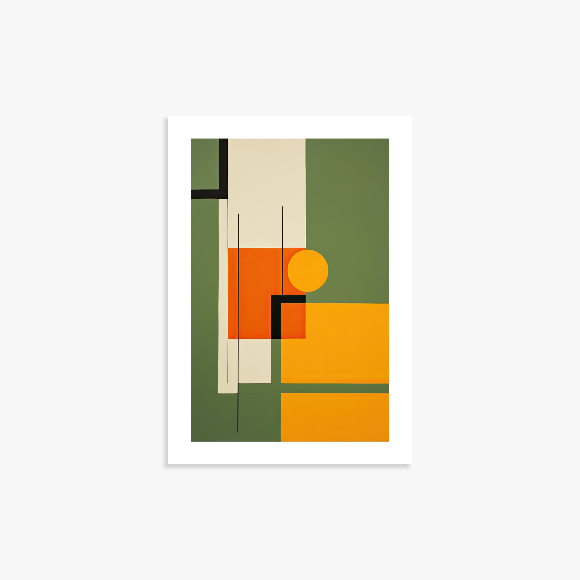 Harvest Grid, 21x30cm Printed Poster