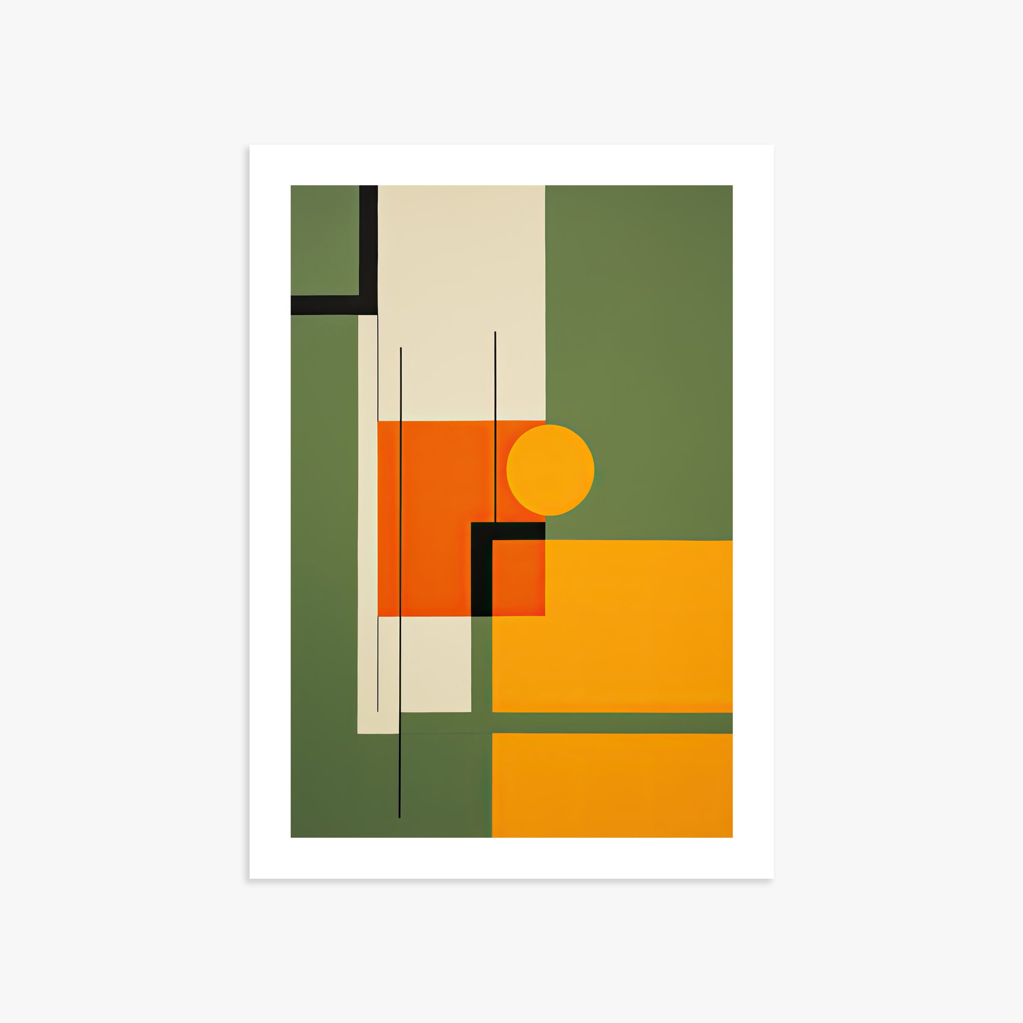 Harvest Grid, 50x70cm Printed Poster