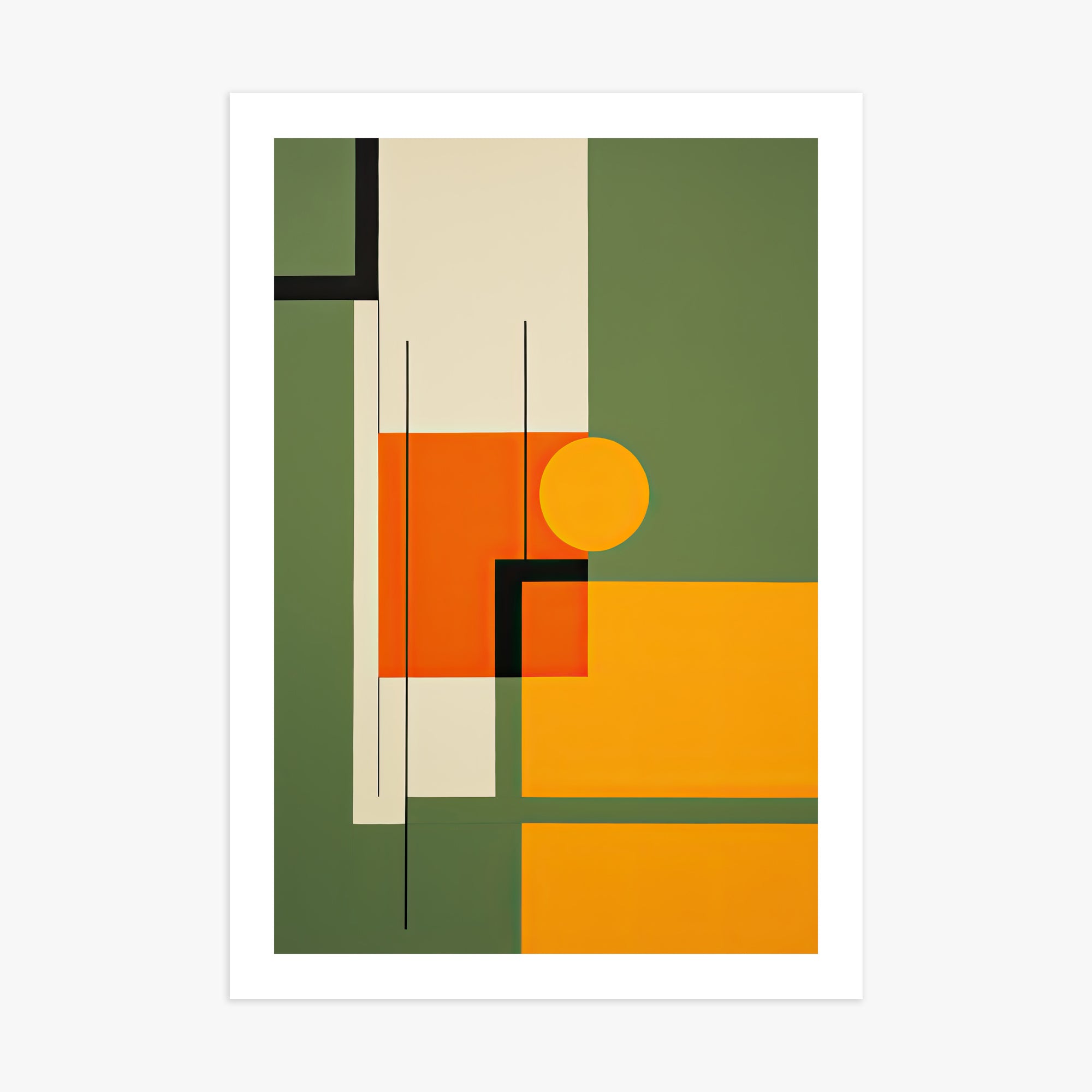 Harvest Grid, 70x100cm Printed Poster