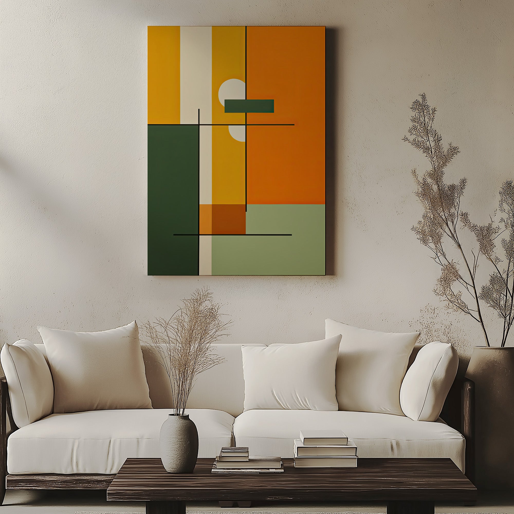 Geometric Sunset Balance