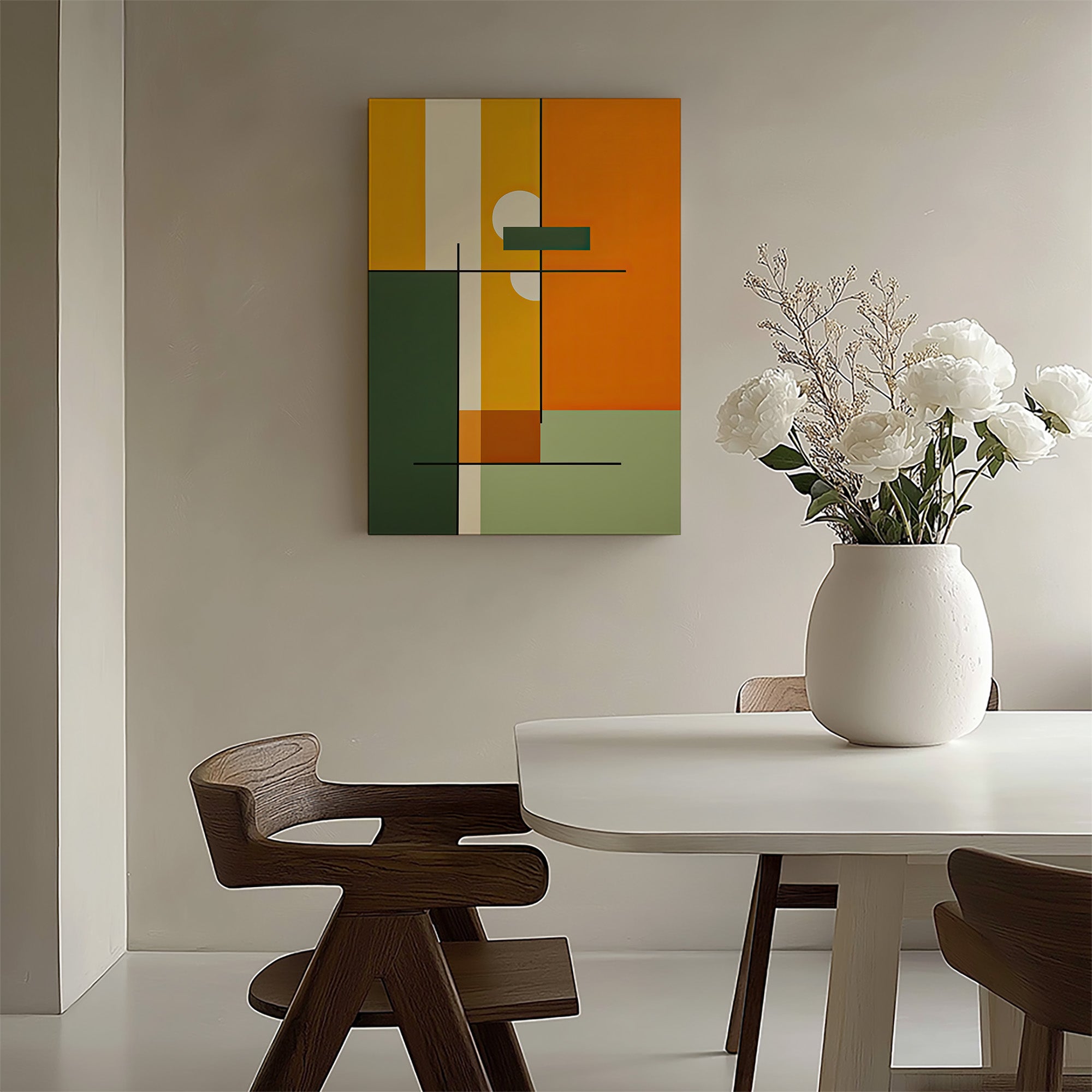 Geometric Sunset Balance
