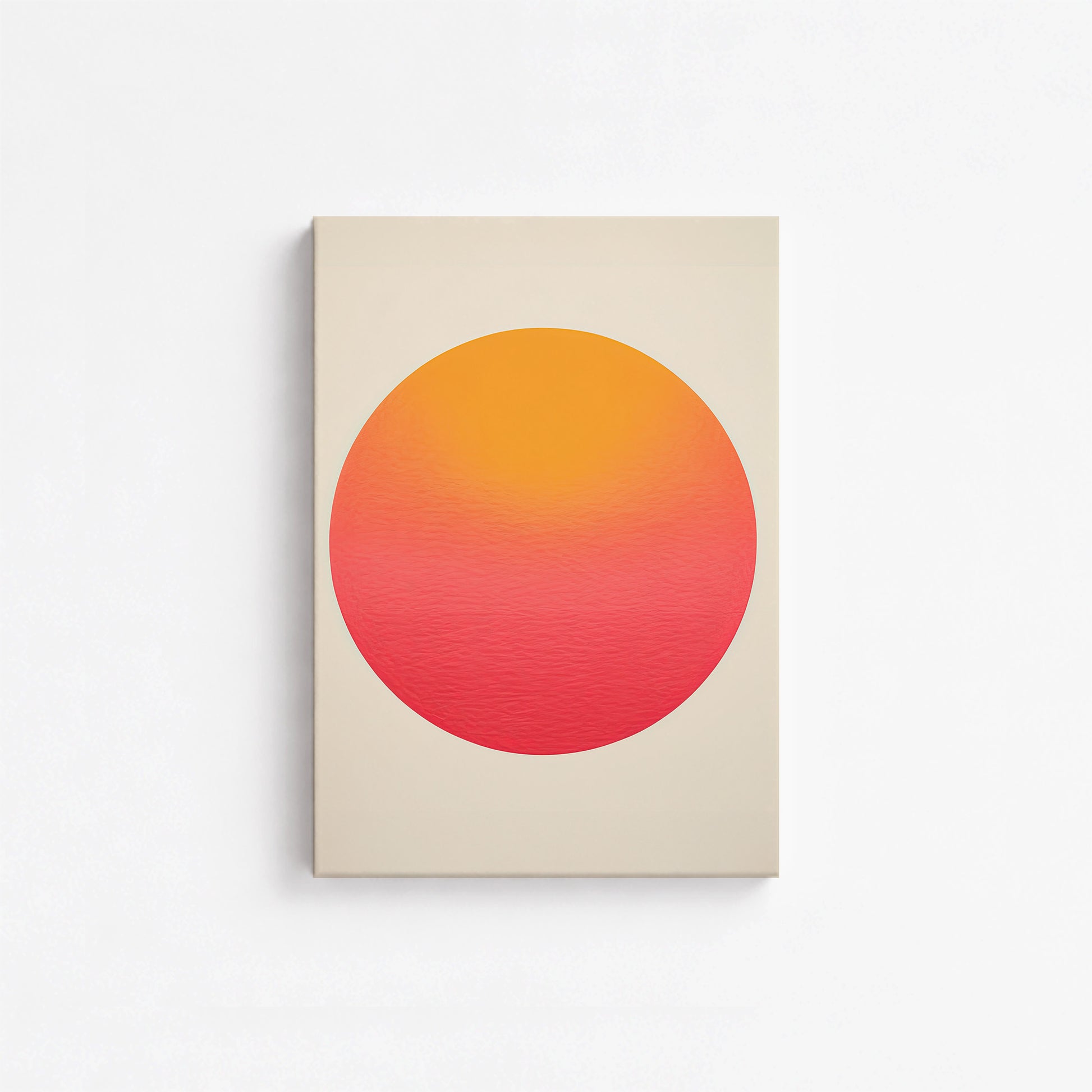Eternal Sun, 21x30cm Satin Canvas Art Reproduction