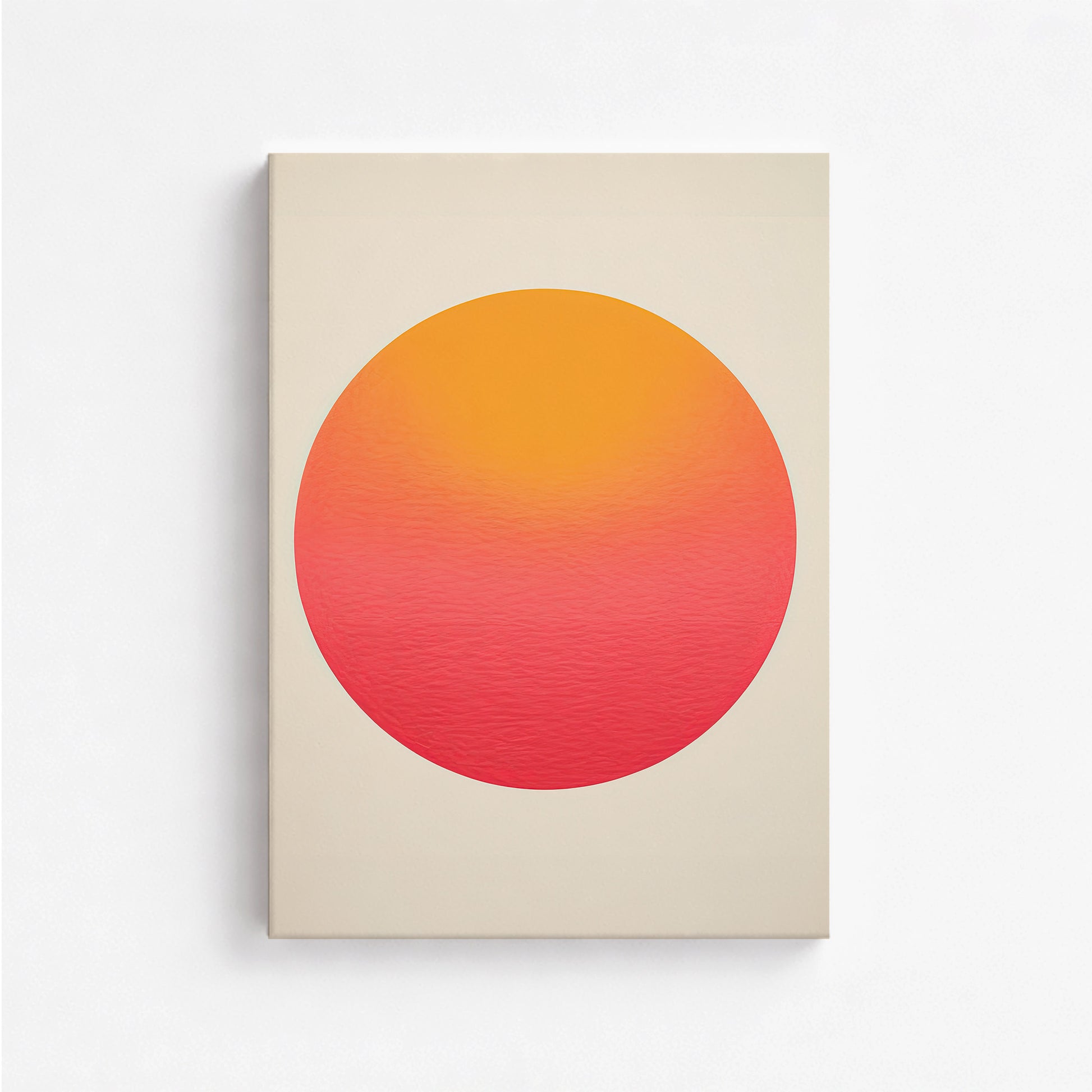Eternal Sun, 50x70cm Satin Canvas Art Reproduction