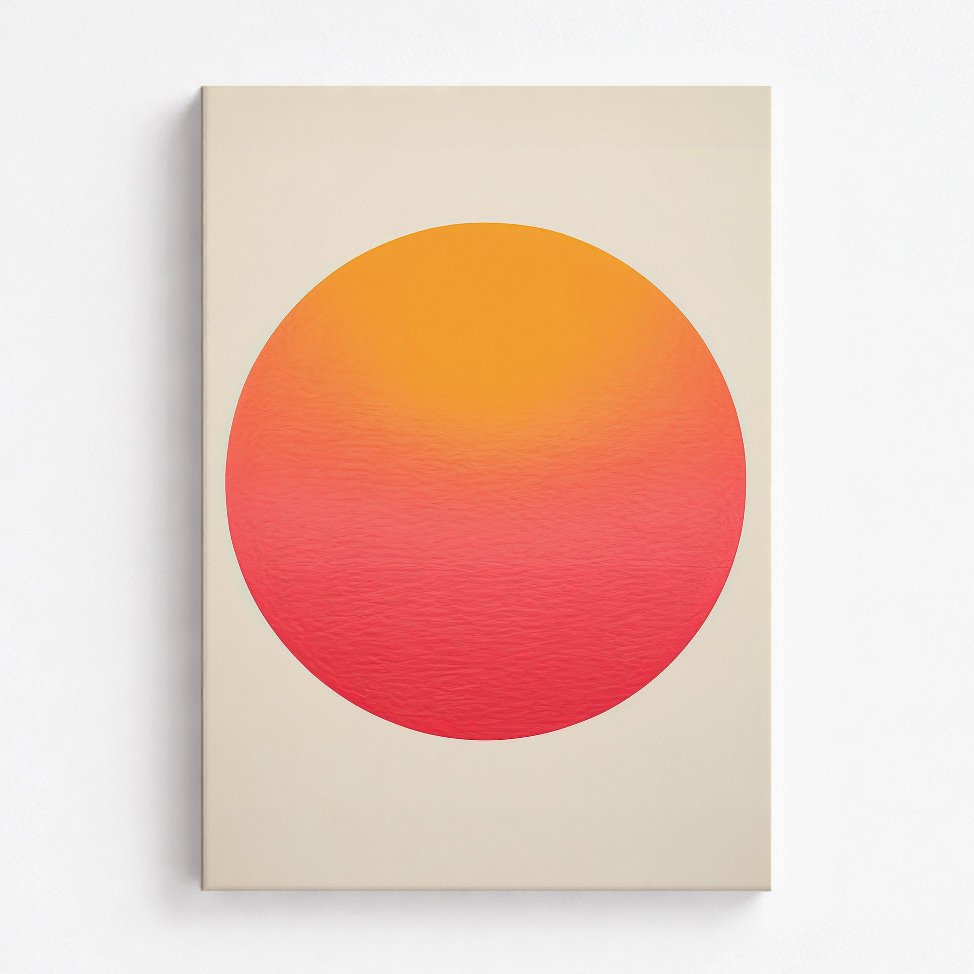 Eternal Sun, 70x100cm Satin Canvas Art Reproduction