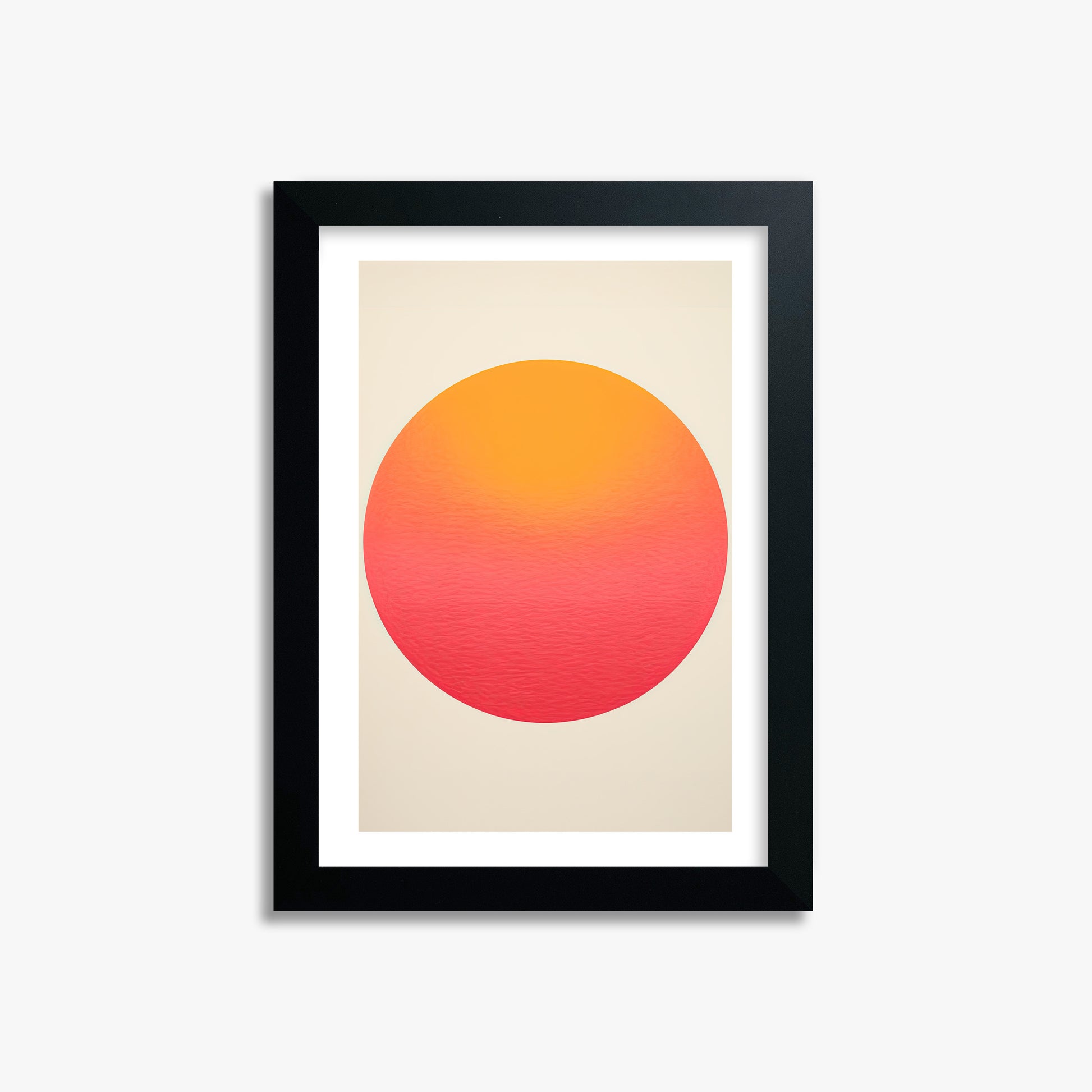 Eternal Sun, 21x30cm Black Framed Art Reproduction