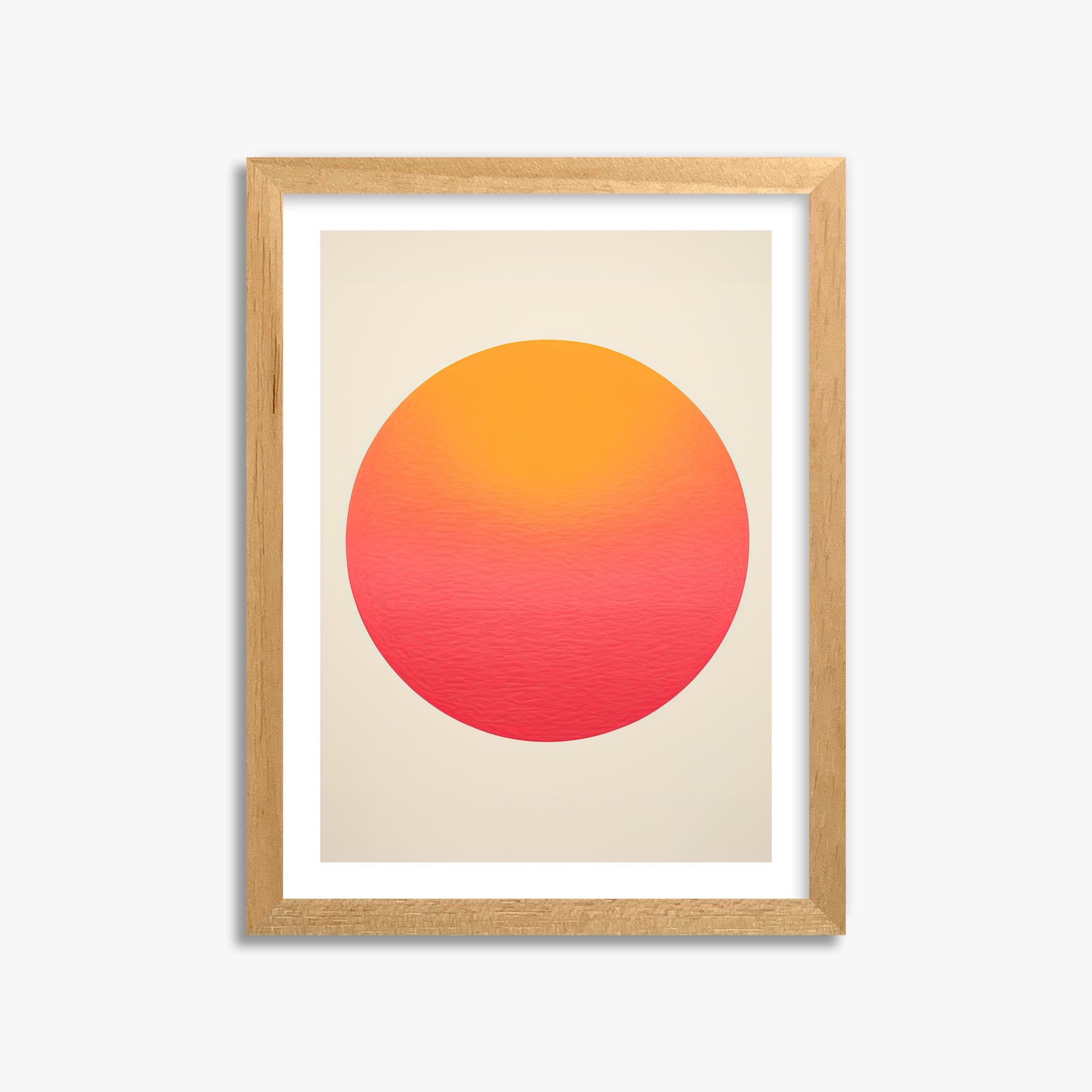Eternal Sun, 30x40cm Oak Framed Art Reproduction