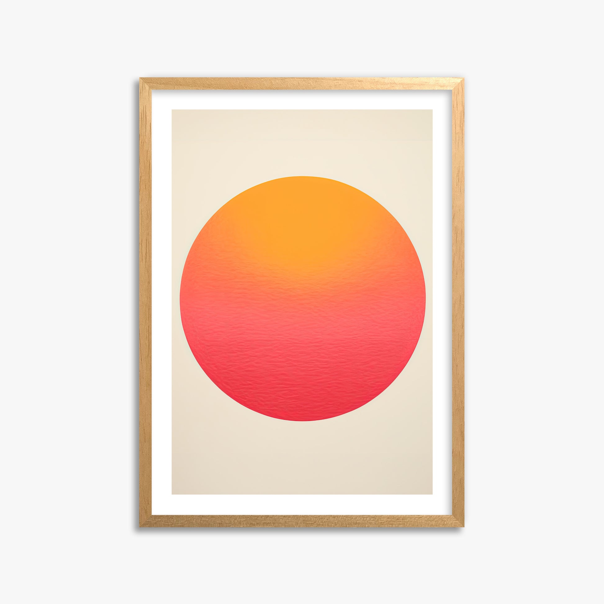 Eternal Sun, 50x70cm Oak Framed Art Reproduction