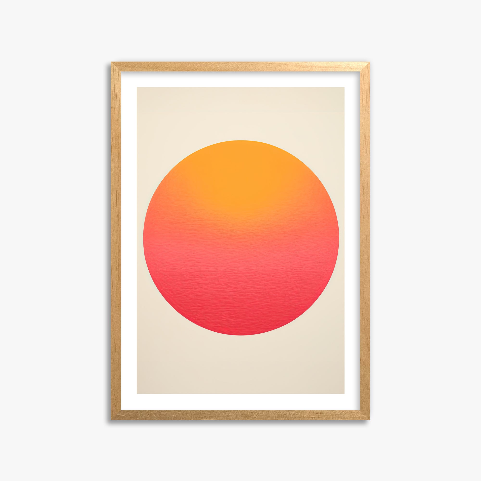 Eternal Sun, 50x70cm Oak Framed Art Reproduction