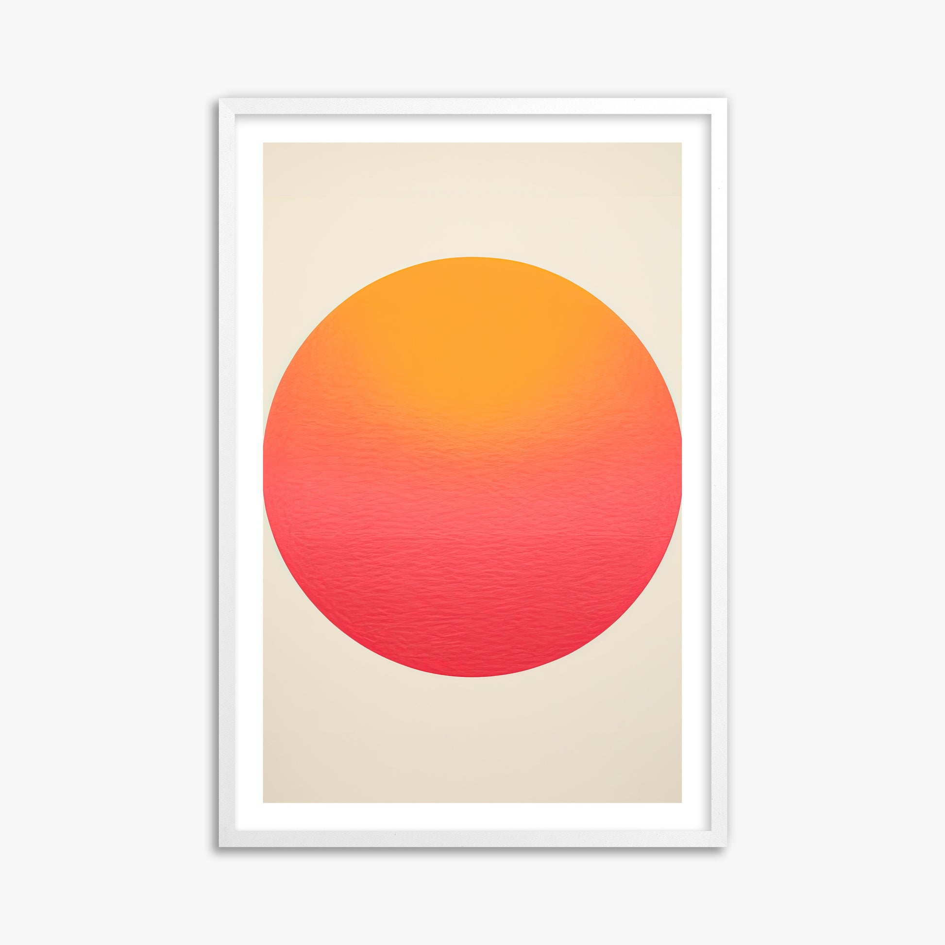 Eternal Sun, 61x91cm Whitek Framed Art Reproduction