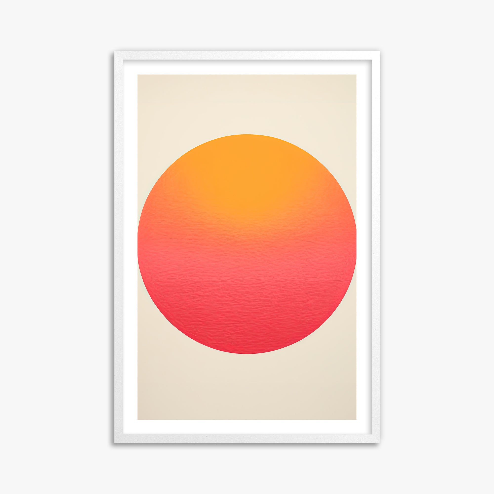 Eternal Sun, 61x91cm Whitek Framed Art Reproduction
