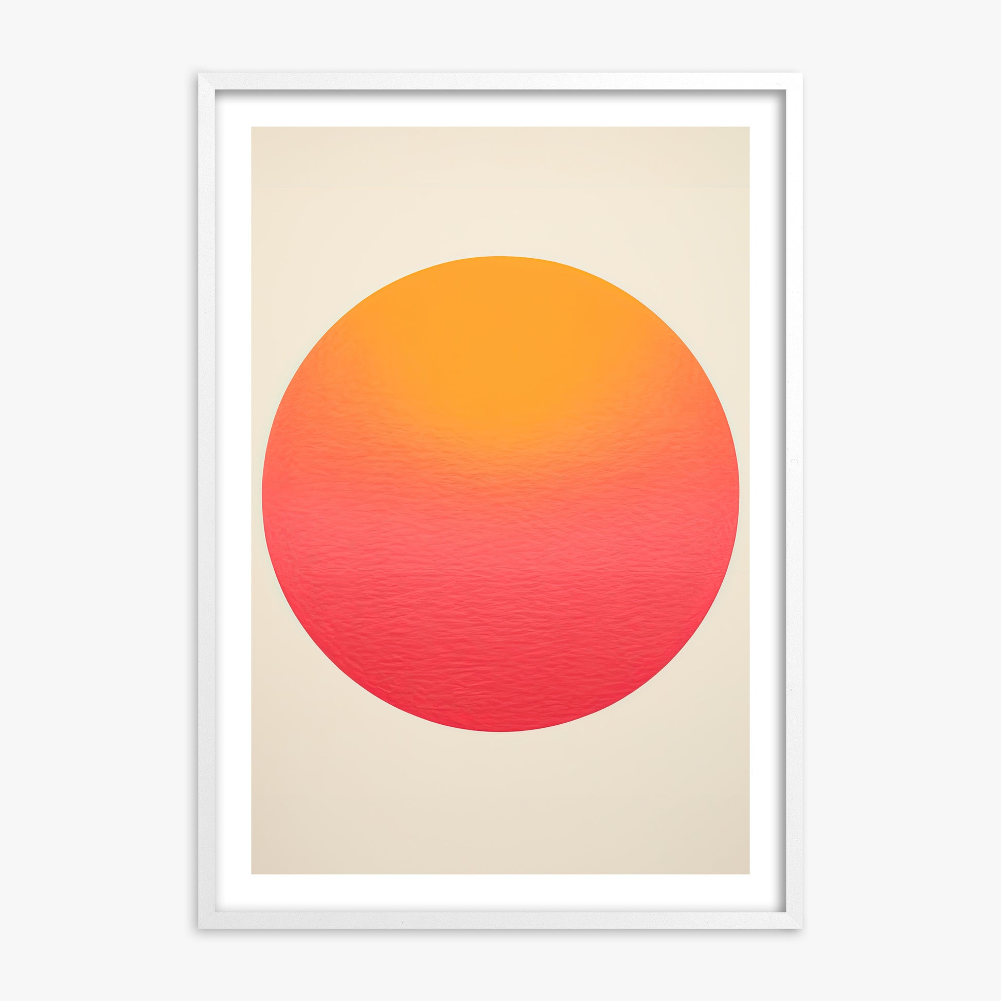 Eternal Sun, 70x100cm Whitek Framed Art Reproduction