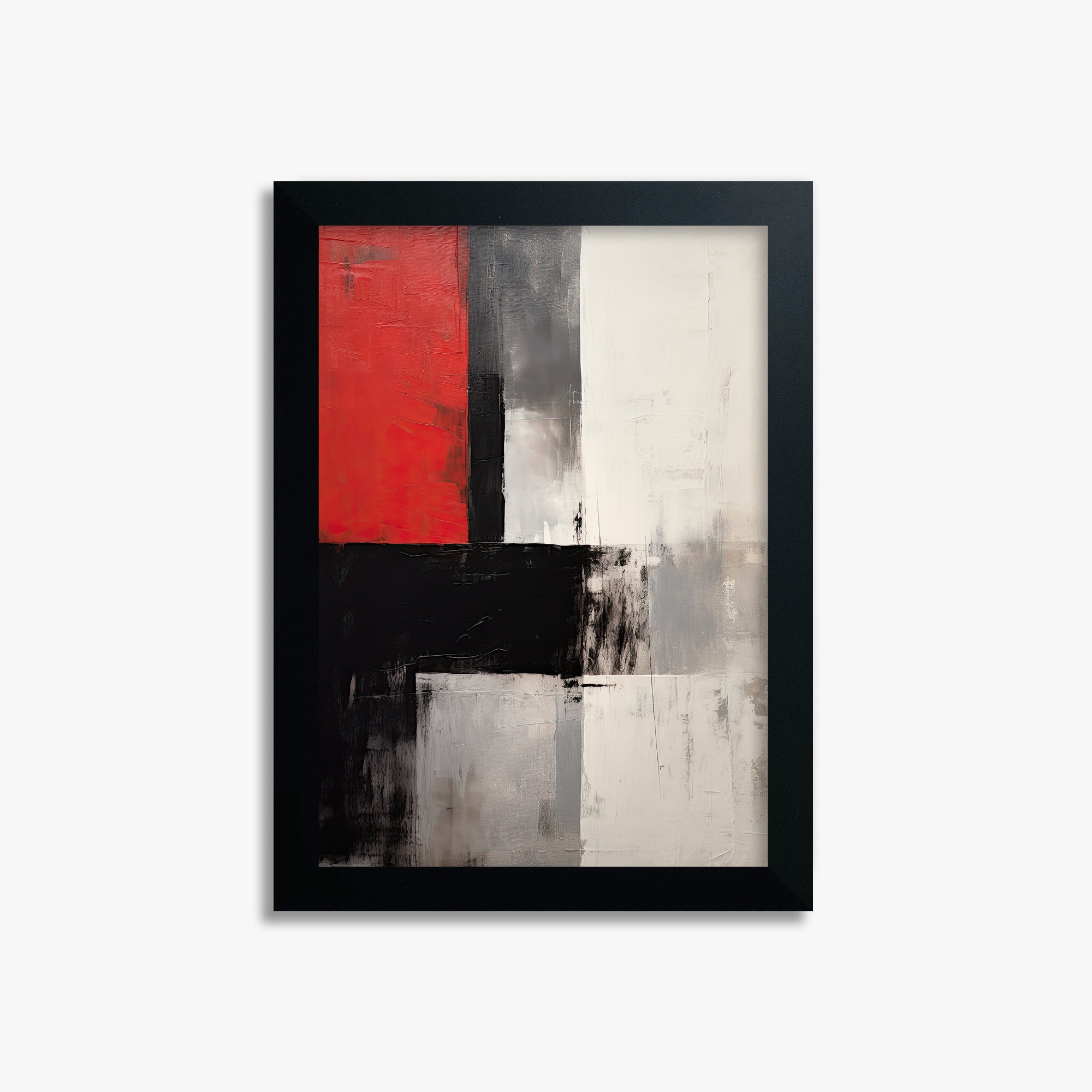 Urban Divide, 21x30cm Framed Poster With Black Frame