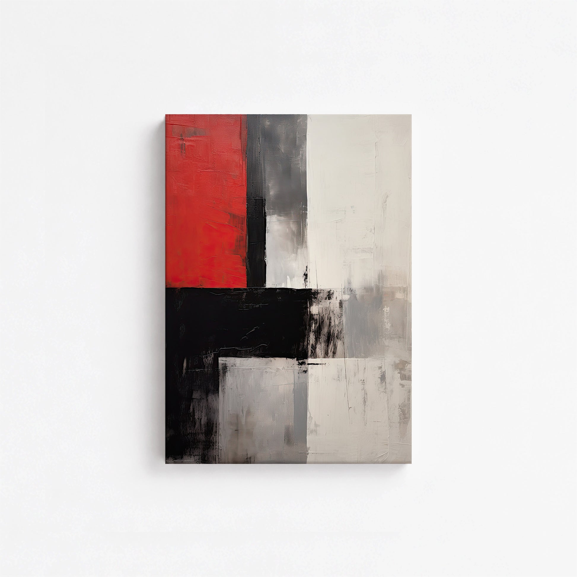 Urban Divide, 21x30cm Satin Canvas Art Reproduction