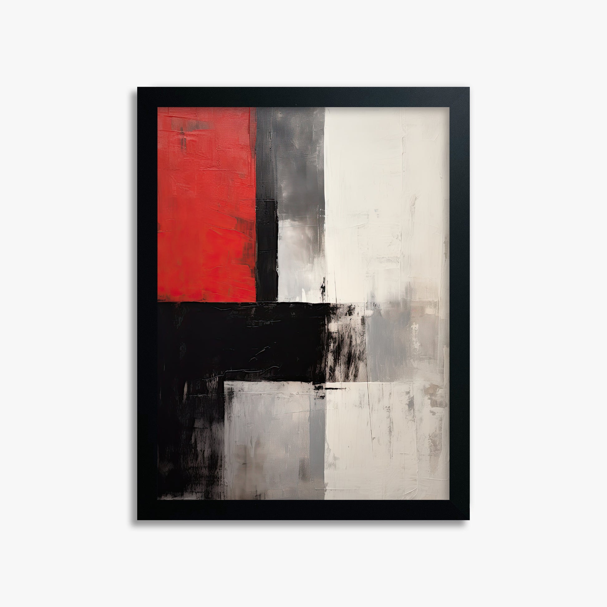 Urban Divide, 30x40cm Framed Poster With Black Frame