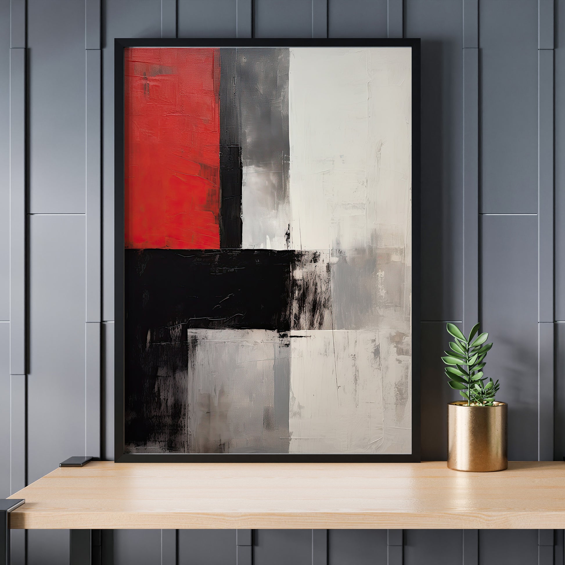 Design Concept No. 24 for Urban Divide Modern Poster Art