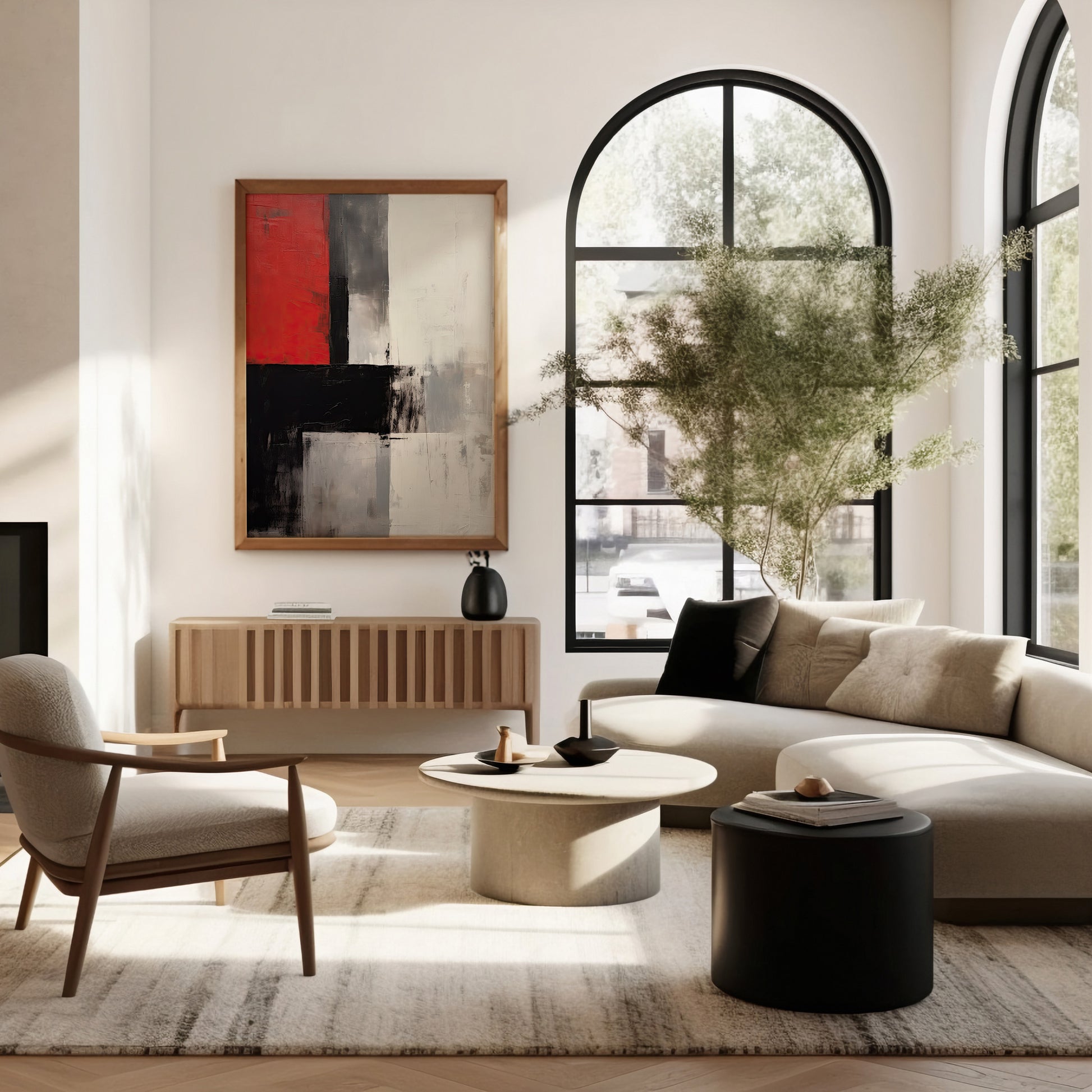 Design Concept No. 40 for Urban Divide Modern Poster Art
