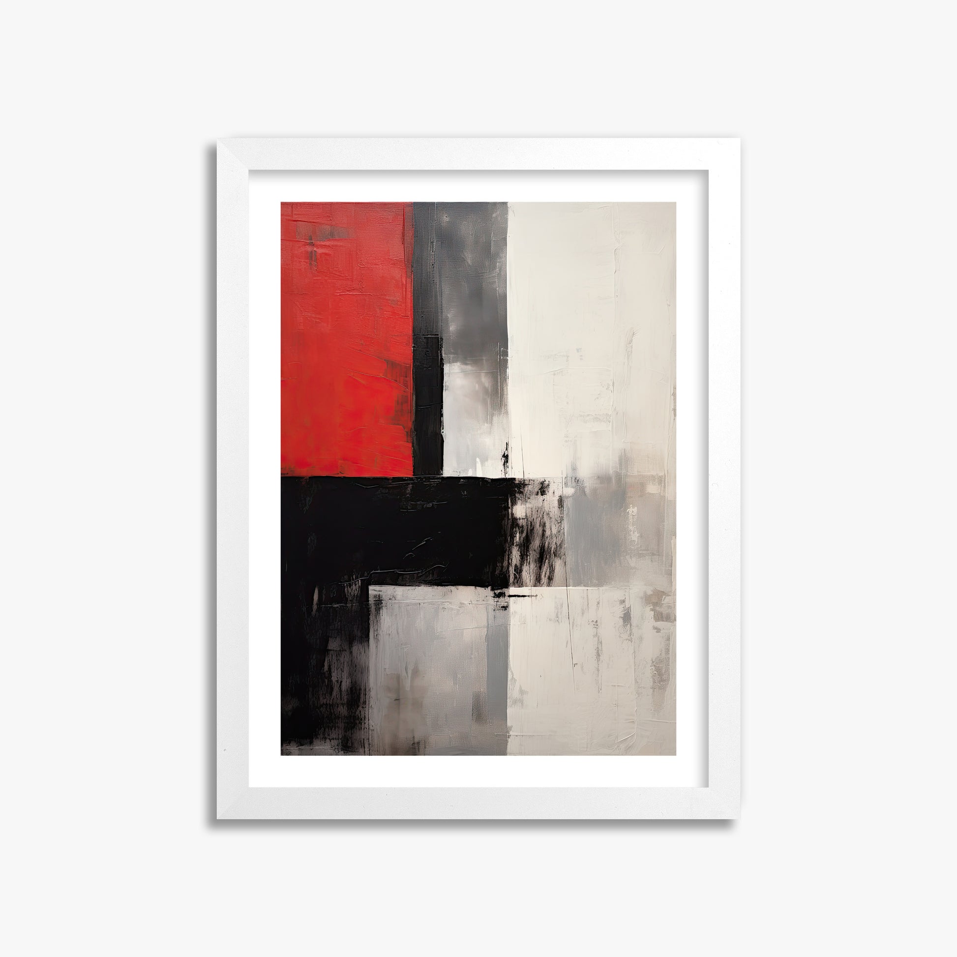 Urban Divide, 30x40cm Whitek Framed Art Reproduction