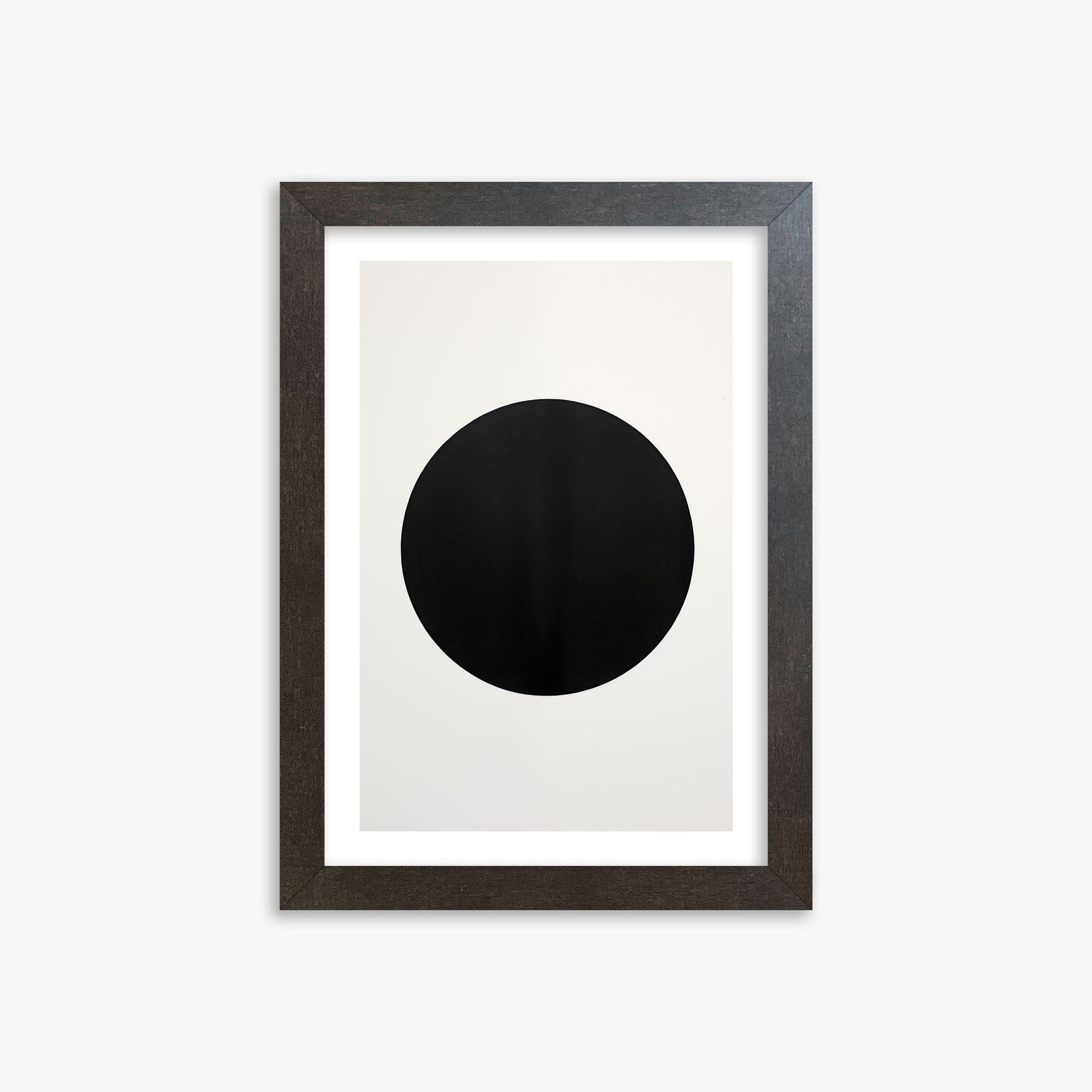 Eclipse Essence, 21x30cm Framed Art Reproduction With Espresso Frame