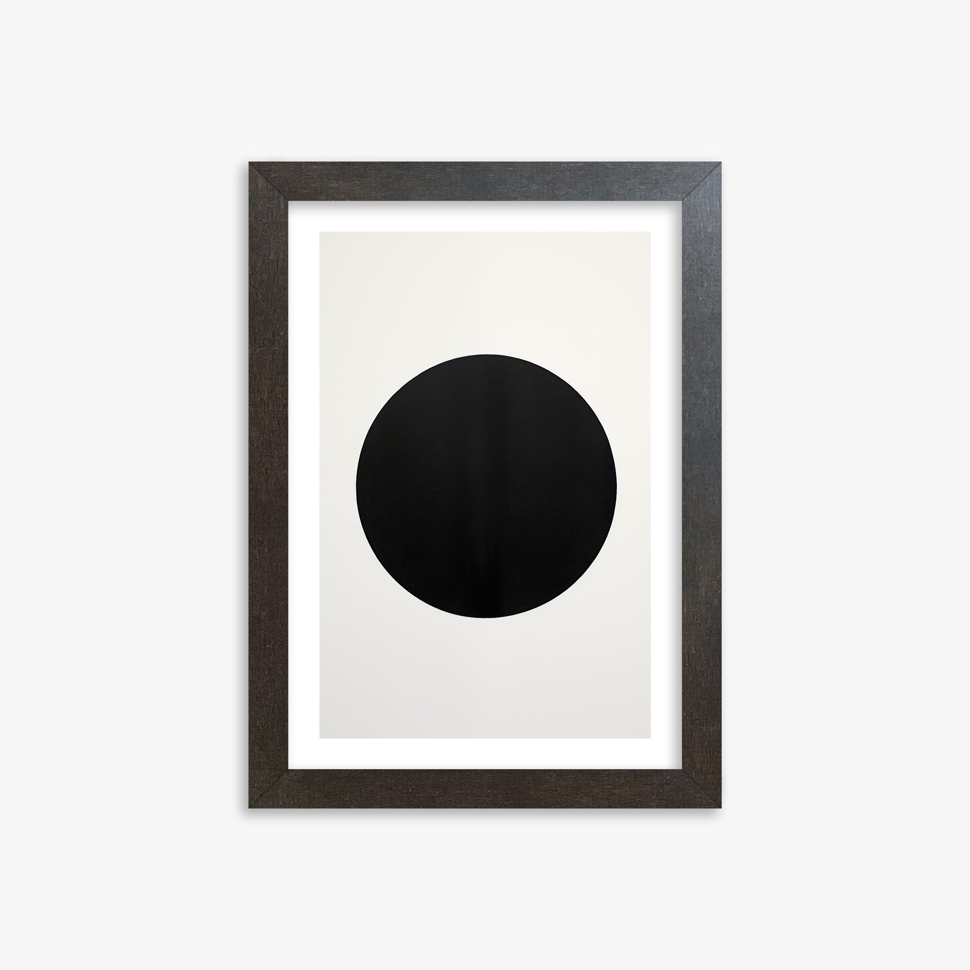 Eclipse Essence, 21x30cm Framed Art Reproduction With Espresso Frame