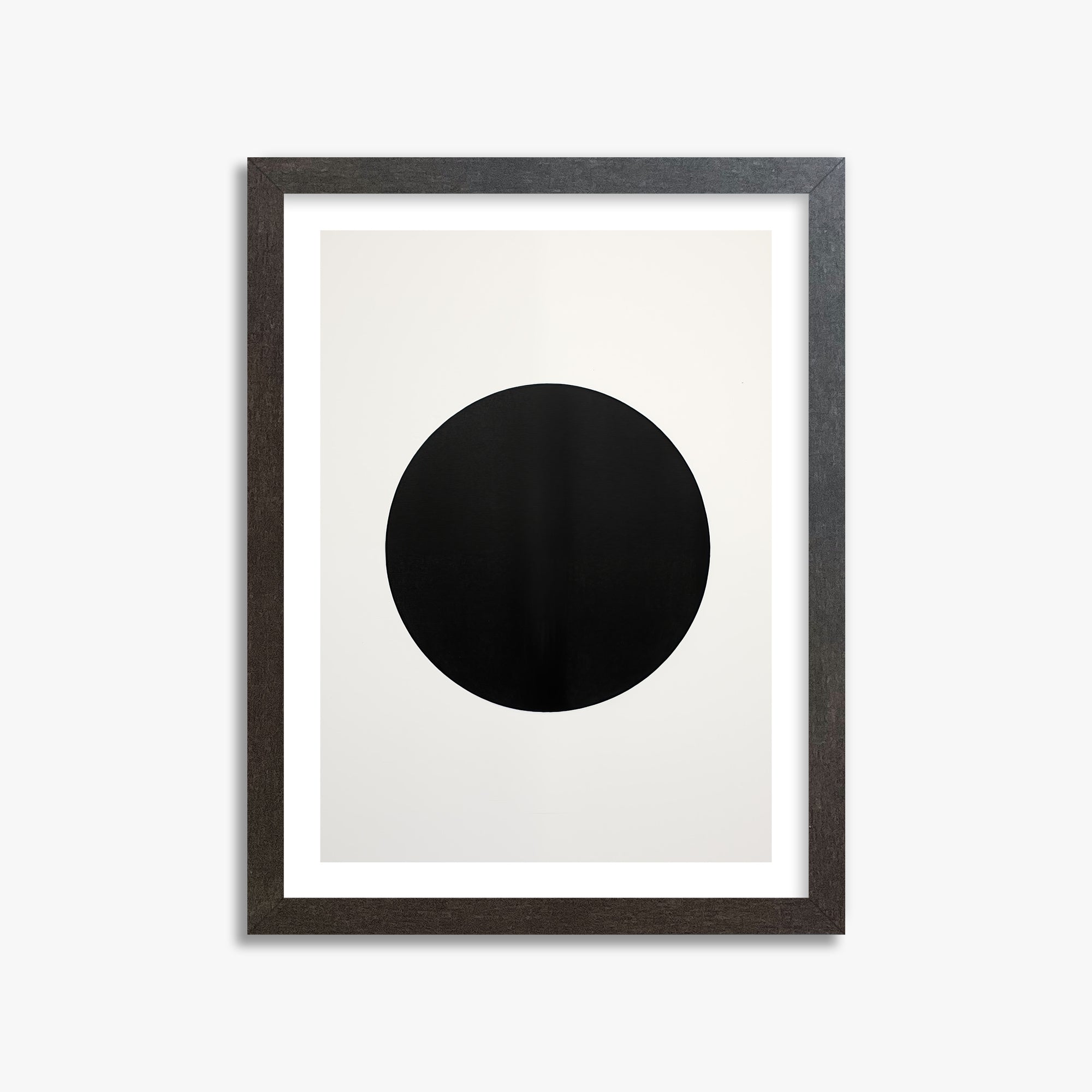 Eclipse Essence, 30x40cm Framed Art Reproduction With Espresso Frame