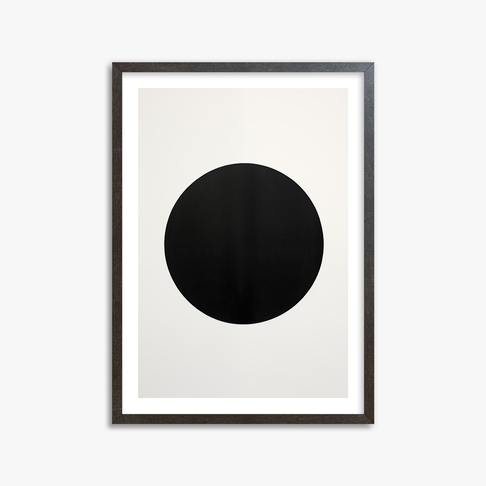 Eclipse Essence, 50x70cm Framed Art Reproduction With Espresso Frame