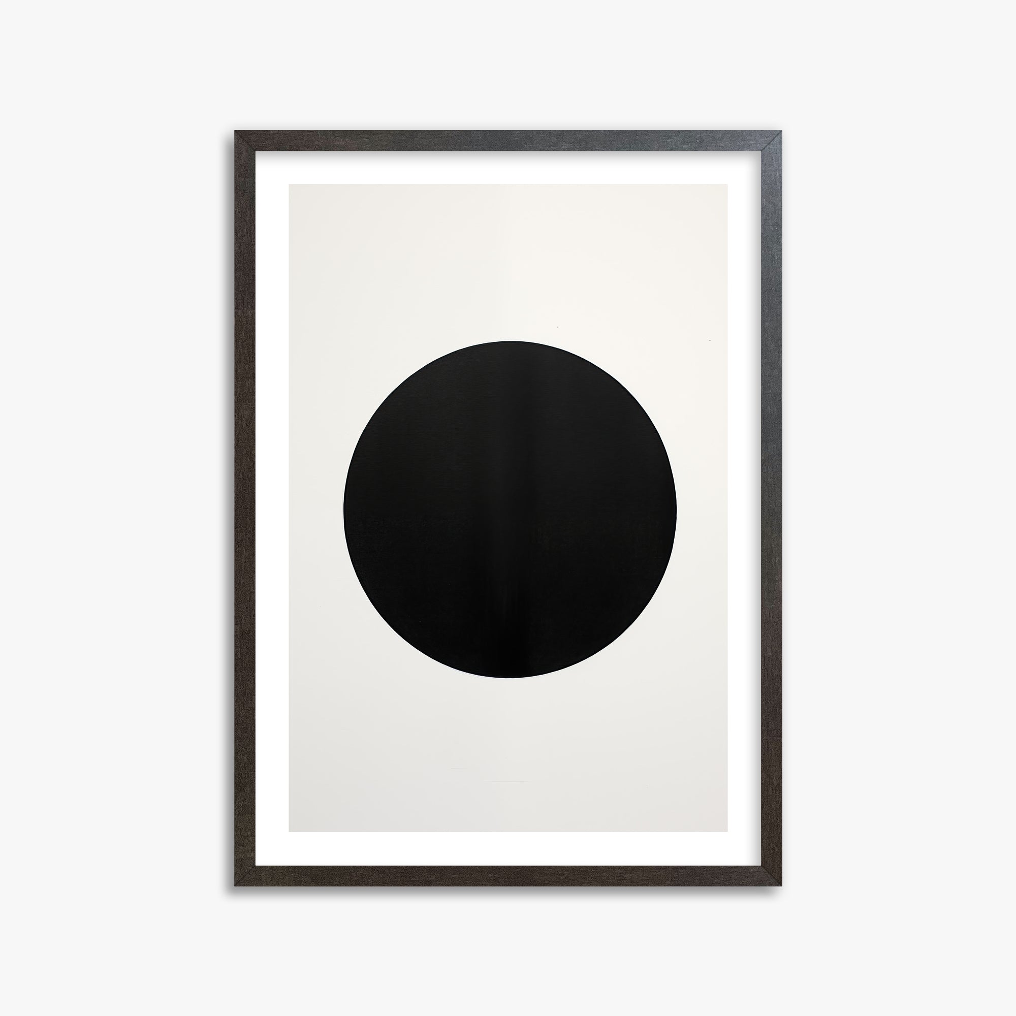Eclipse Essence, 50x70cm Framed Art Reproduction With Espresso Frame