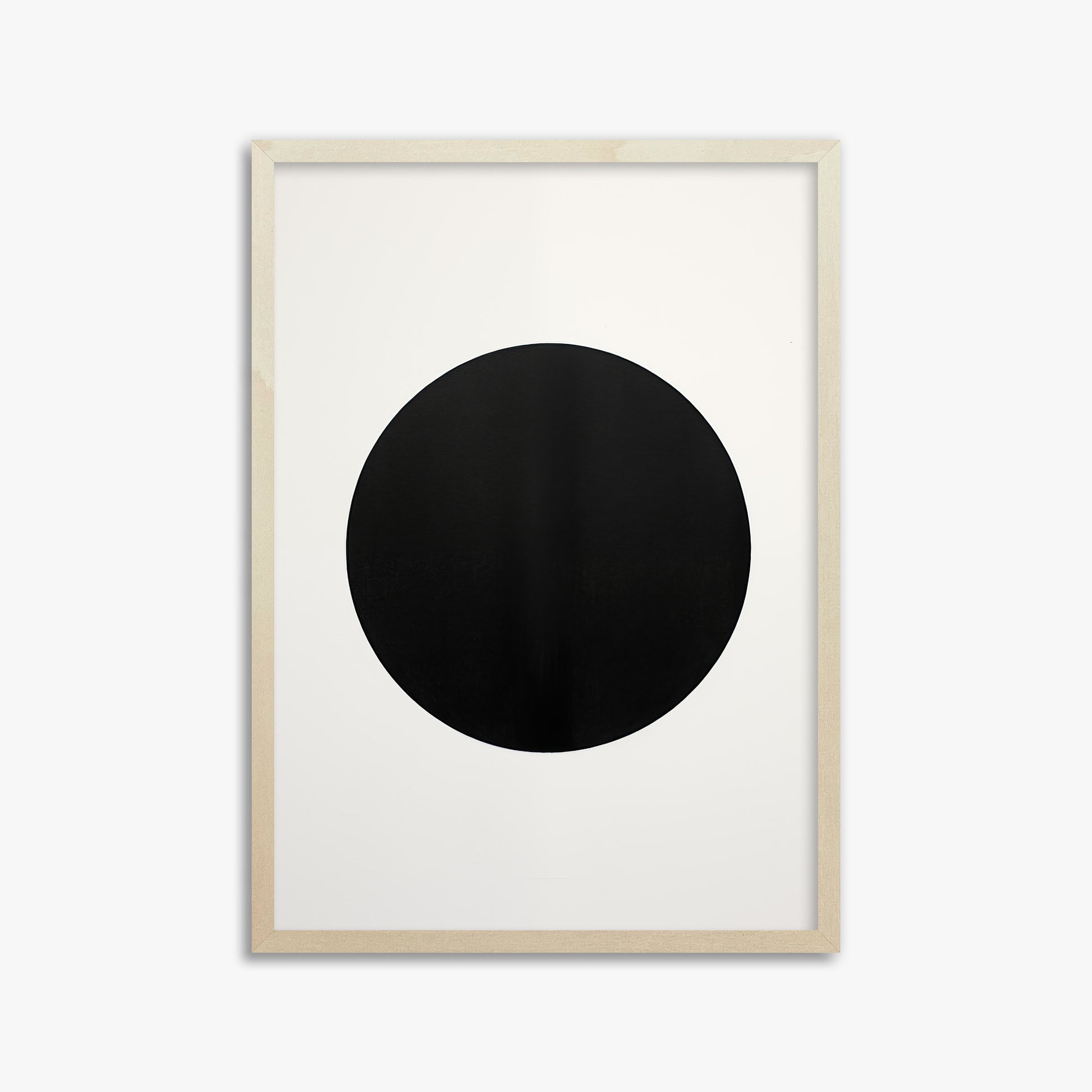 Eclipse Essence, 50x70cm Framed Art Reproduction With Lime Wood Frame