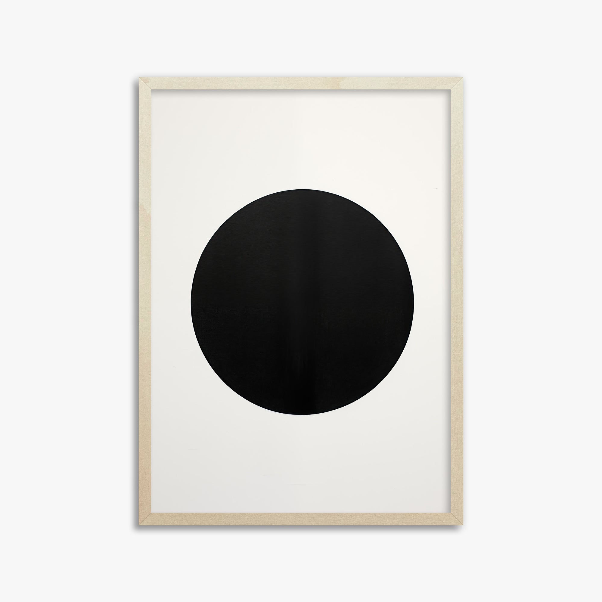 Eclipse Essence, 50x70cm Framed Art Reproduction With Lime Wood Frame