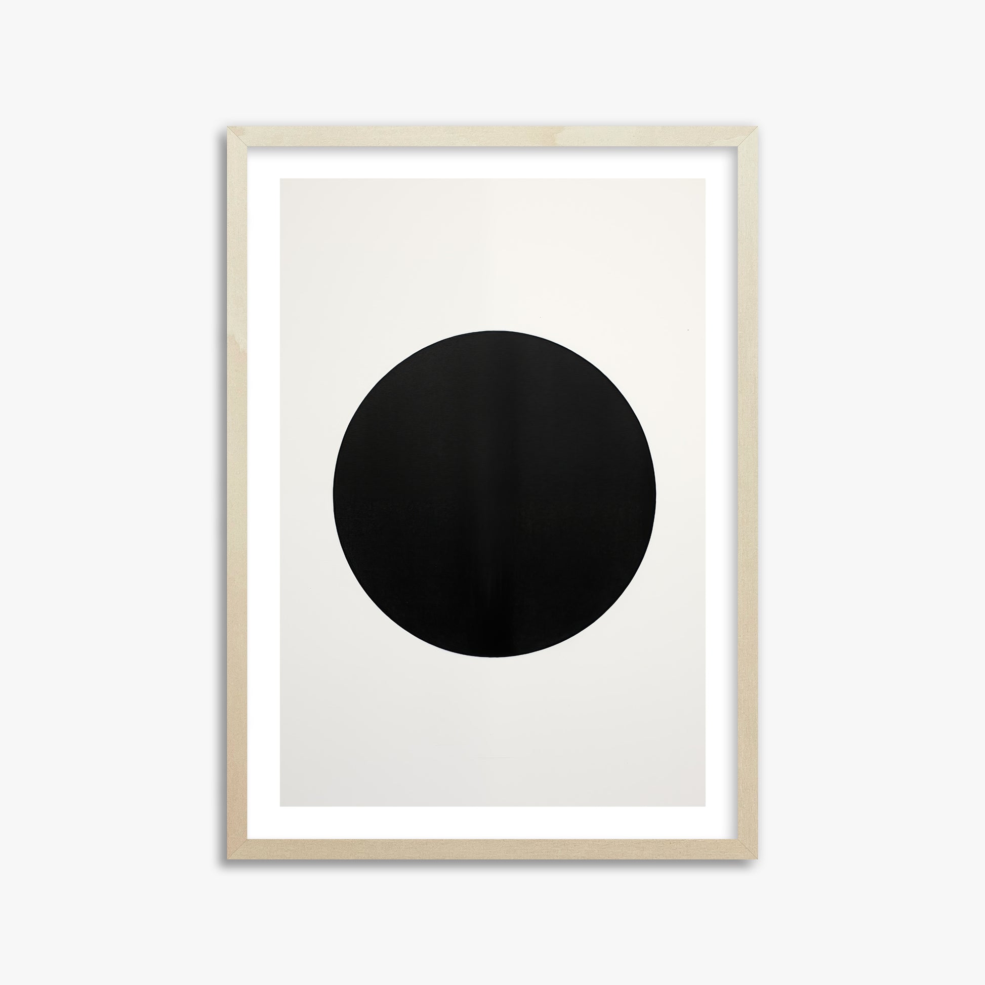 Eclipse Essence, 50x70cm Framed Art Reproduction With Lime Wood Frame