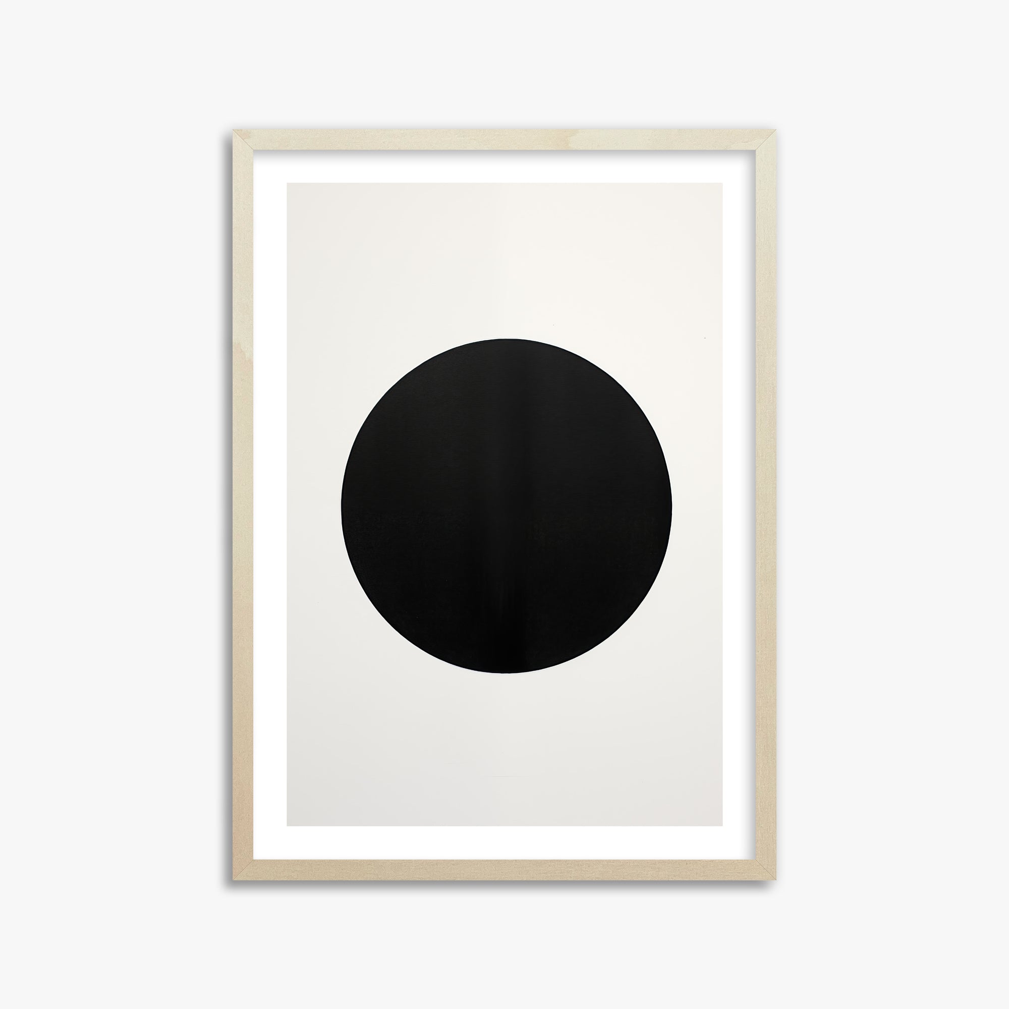 Eclipse Essence, 50x70cm Framed Art Reproduction With Lime Wood Frame