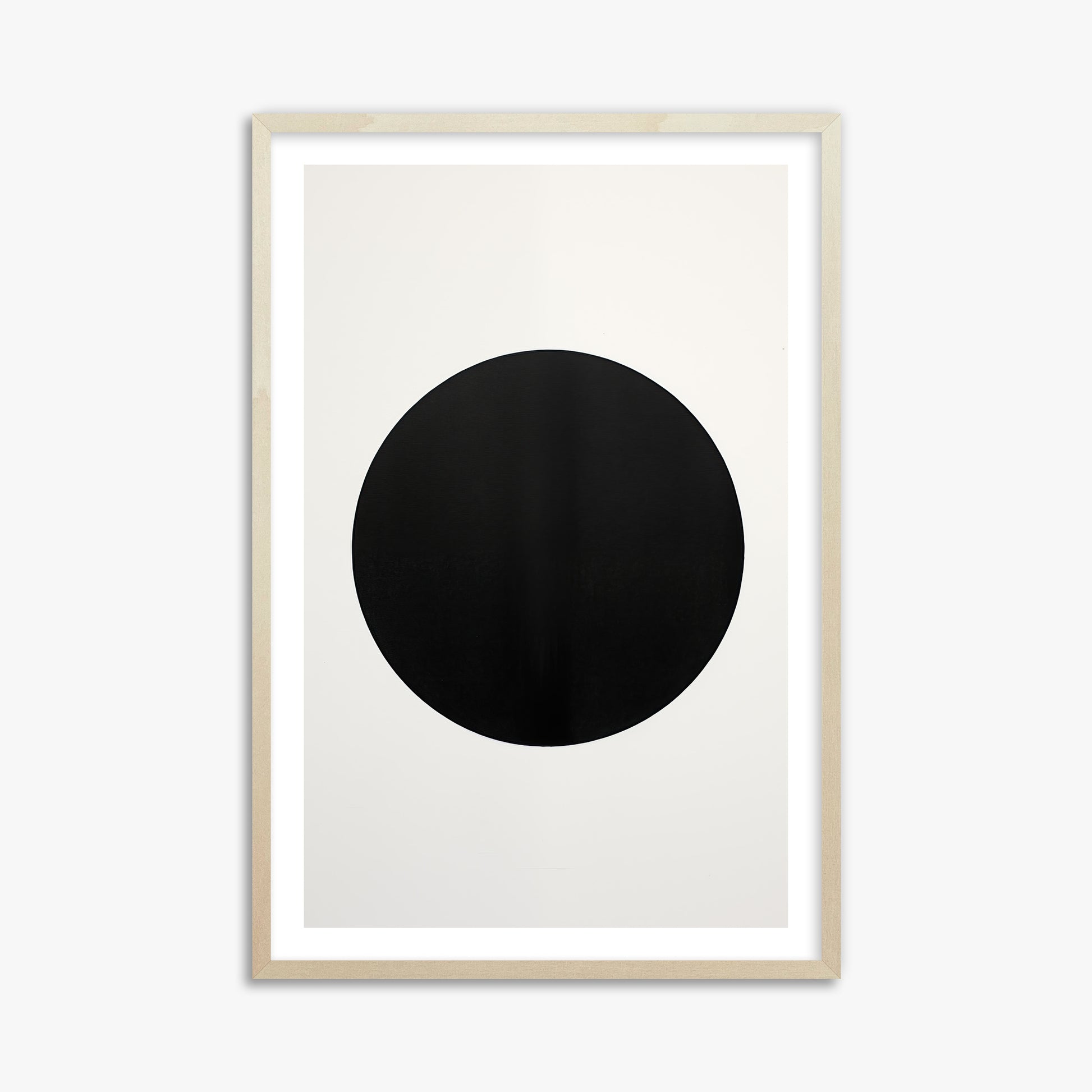 Eclipse Essence, 61x91cm Framed Art Reproduction With Lime Wood Frame
