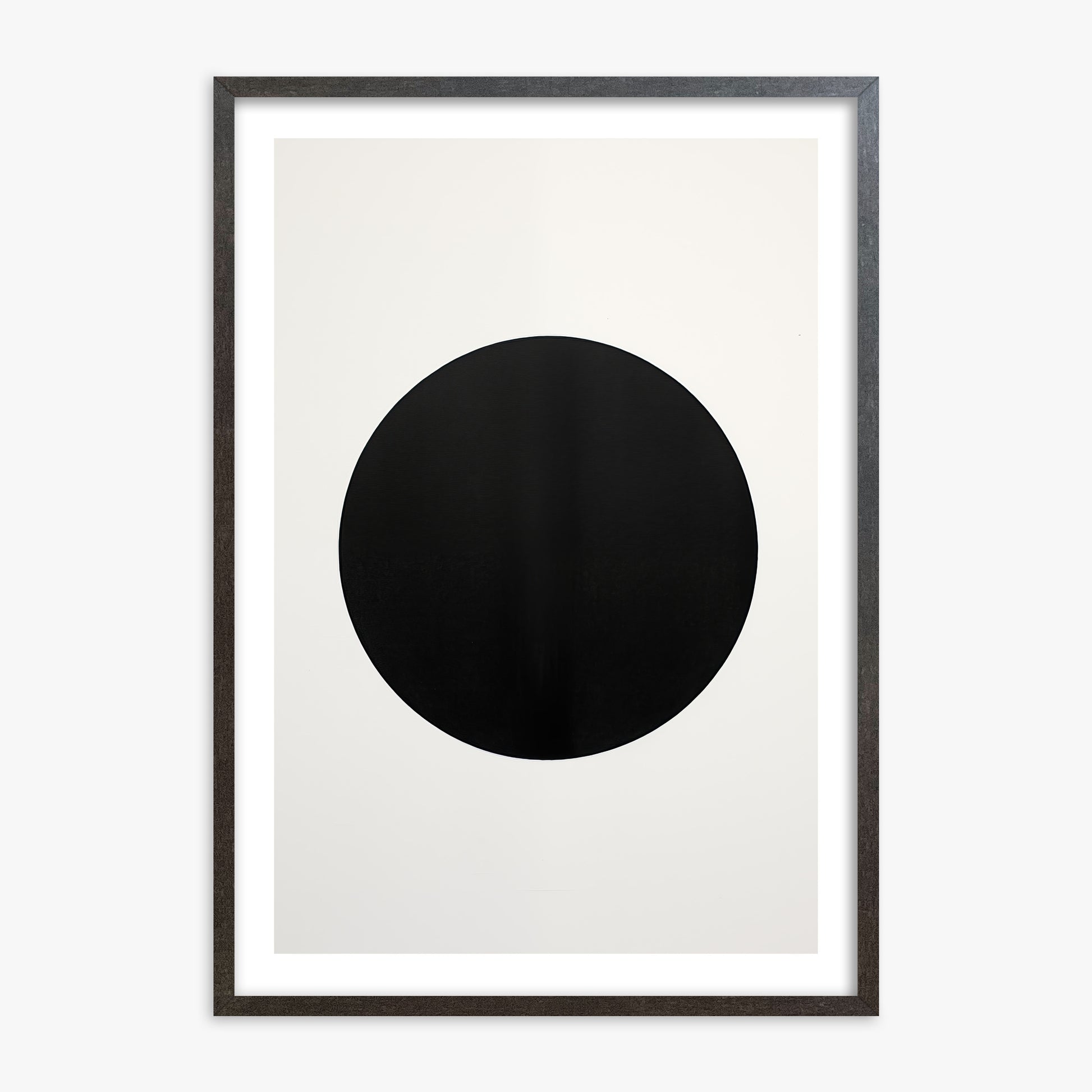 Eclipse Essence, 70x100cm Framed Art Reproduction With Espresso Frame