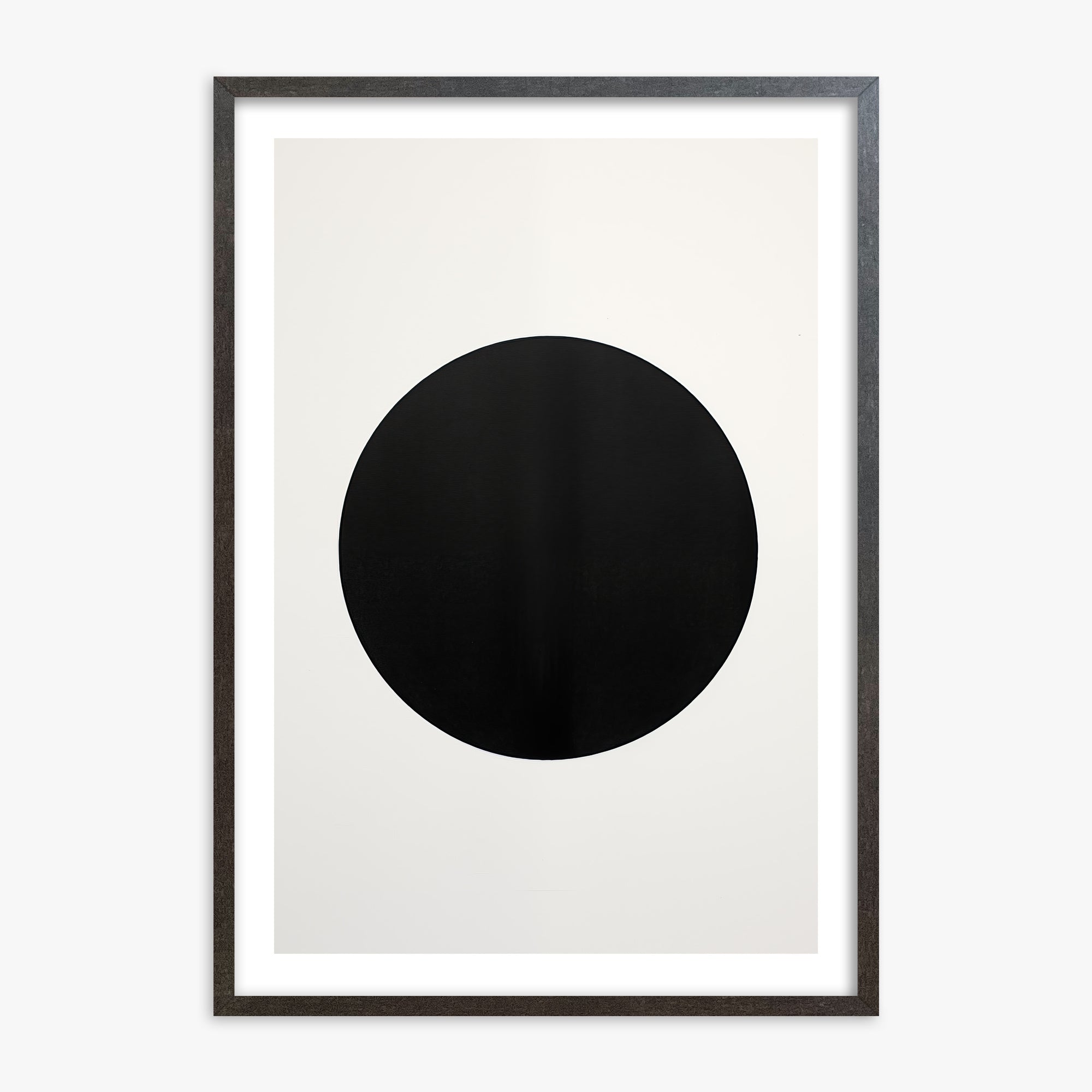 Eclipse Essence, 70x100cm Framed Art Reproduction With Espresso Frame