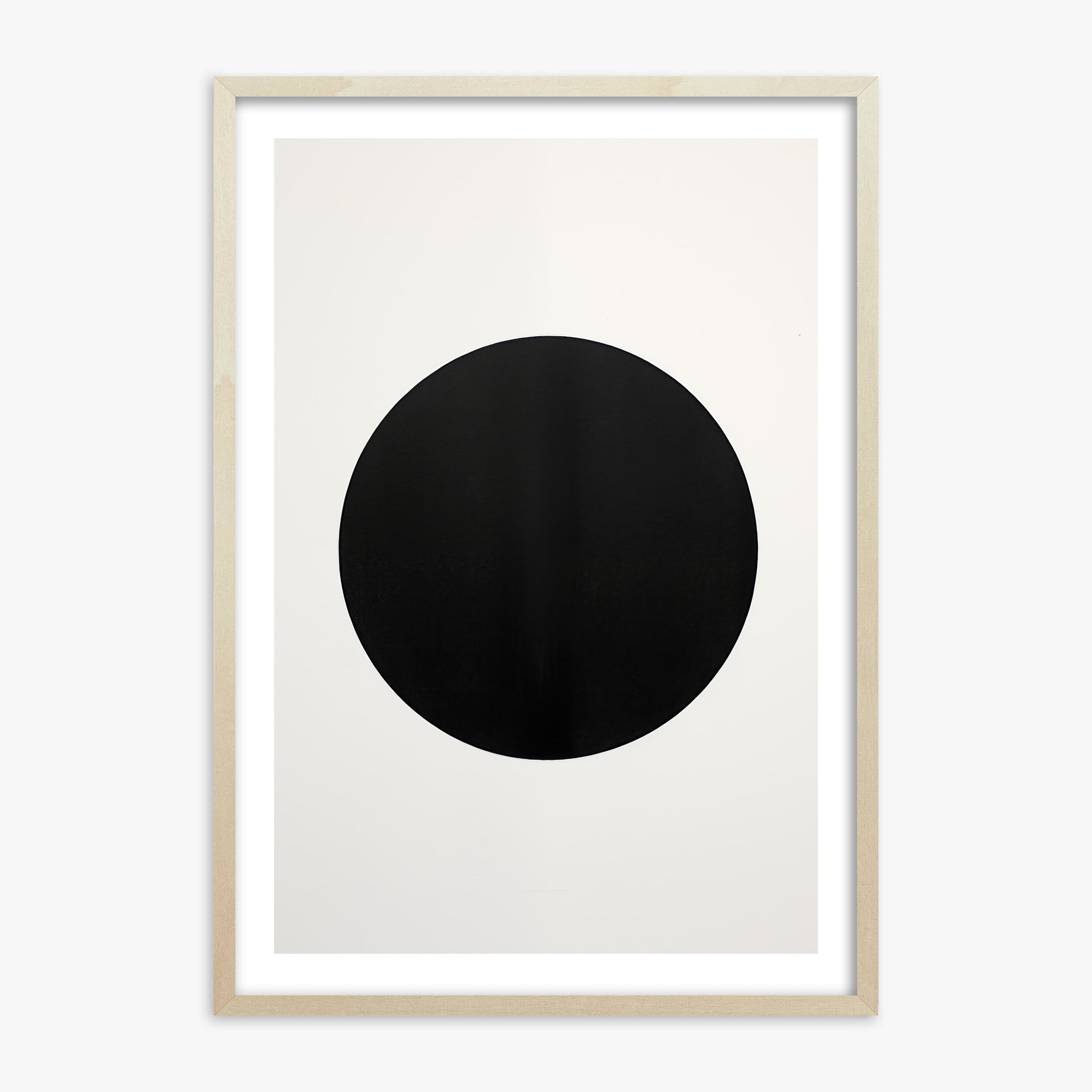 Eclipse Essence, 70x100cm Framed Art Reproduction With Lime Wood Frame