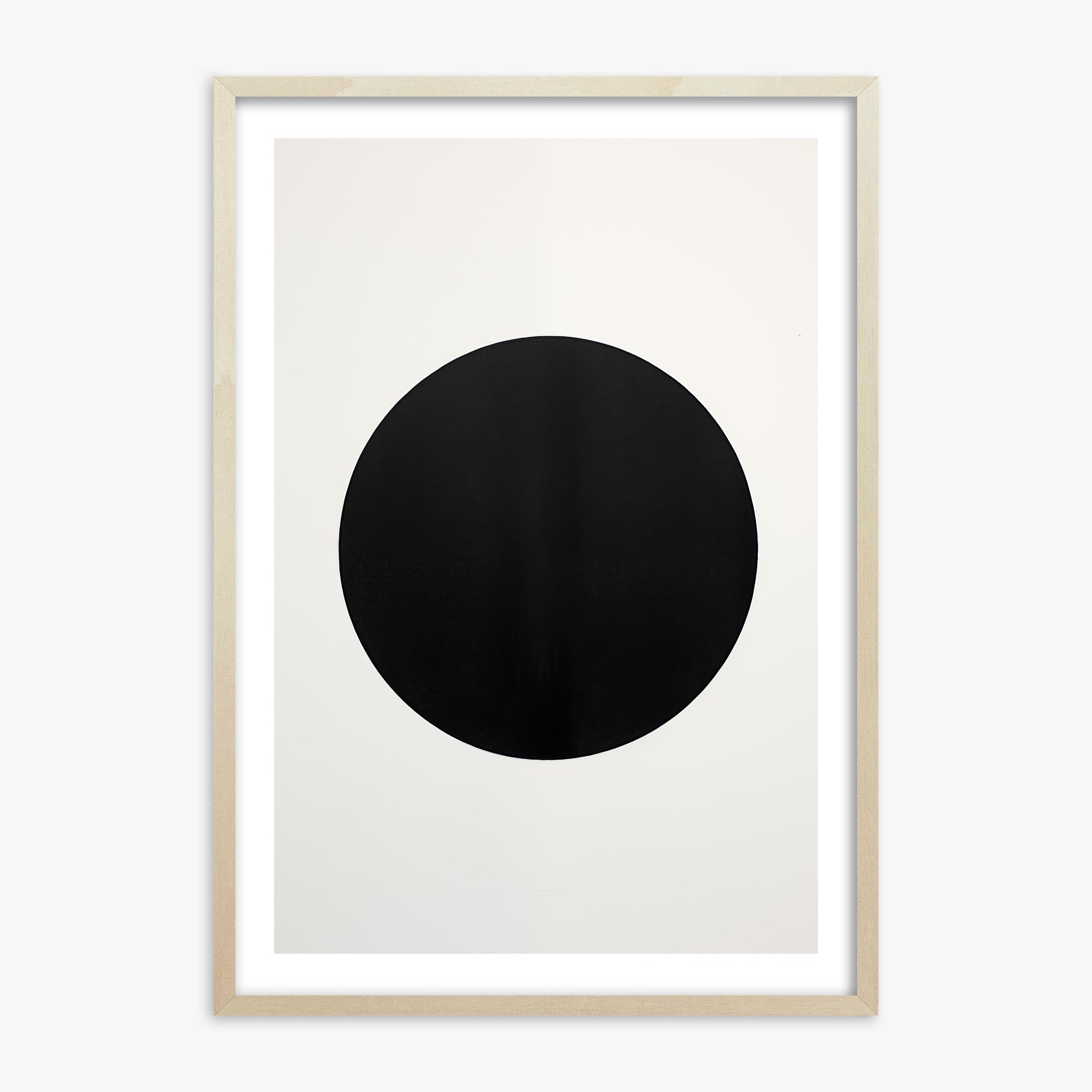 Eclipse Essence, 70x100cm Framed Art Reproduction With Lime Wood Frame