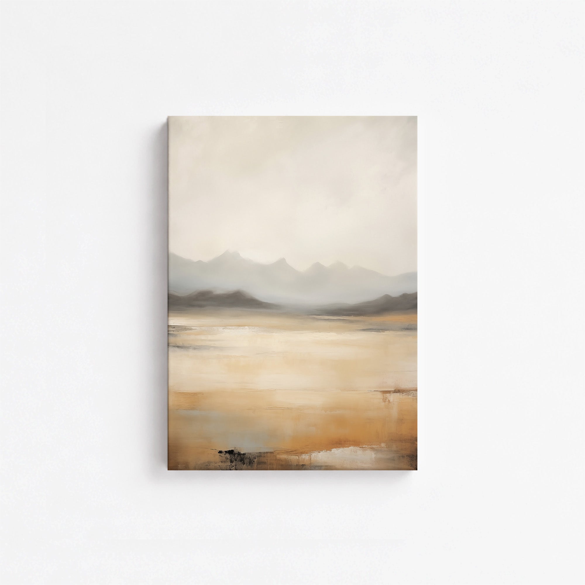 Sérénité des montagnes brumeuses