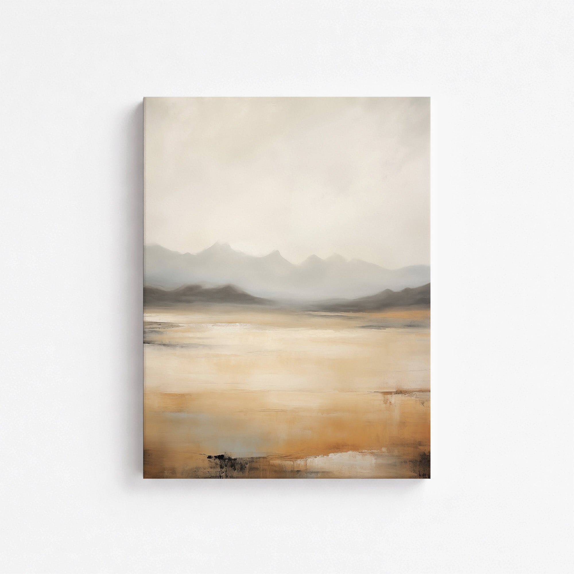 Sérénité des montagnes brumeuses