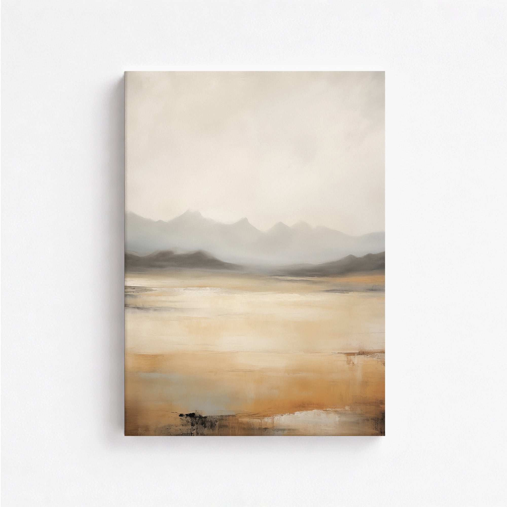 Sérénité des montagnes brumeuses