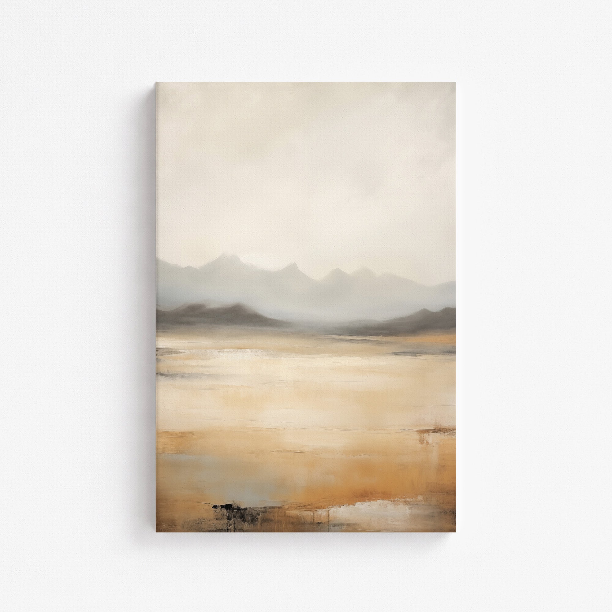 Sérénité des montagnes brumeuses