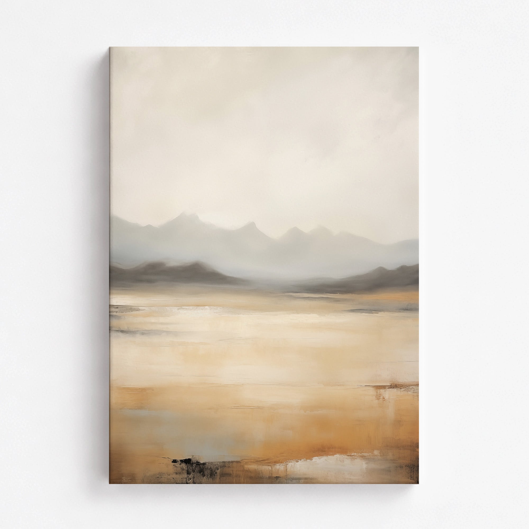 Sérénité des montagnes brumeuses