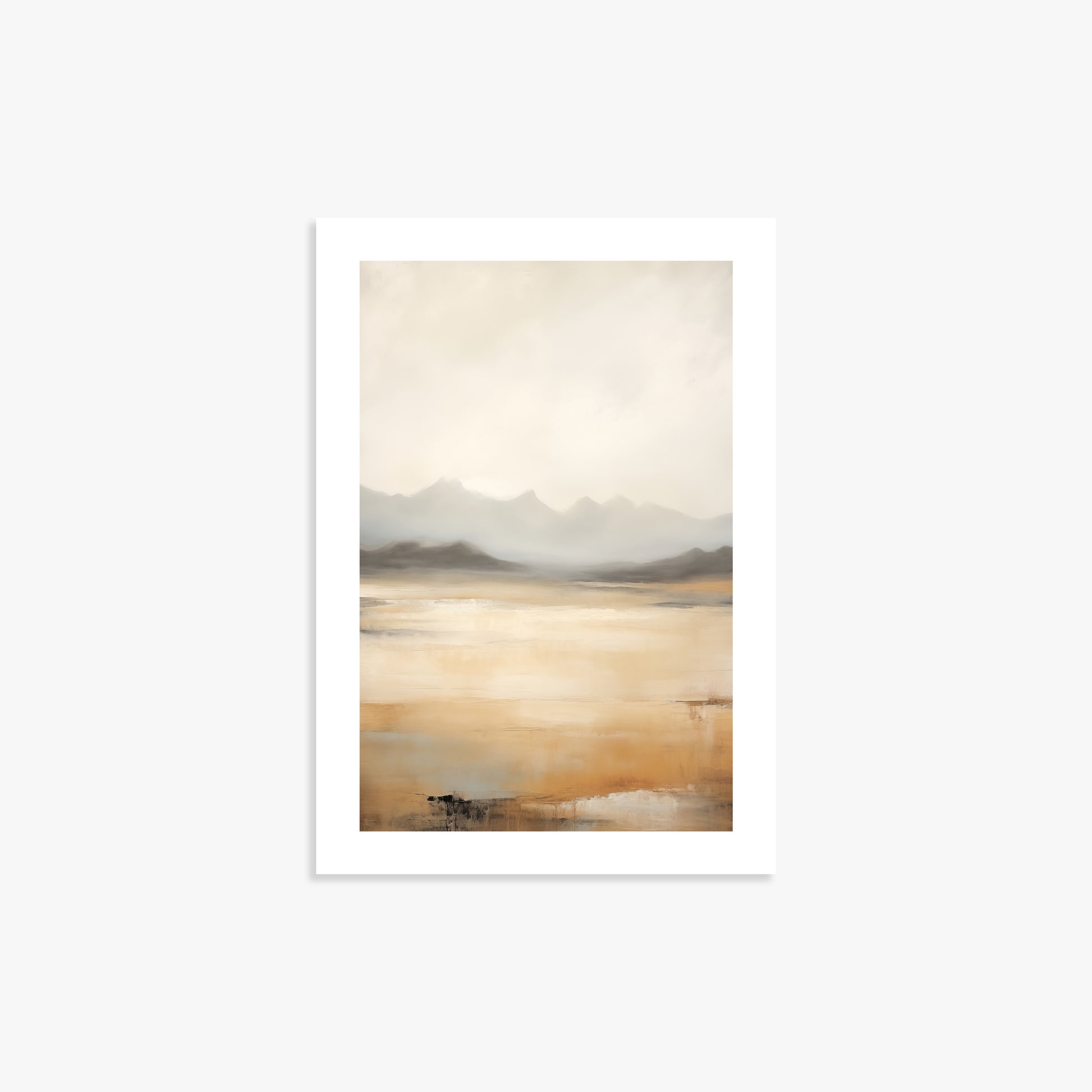 Misty Mountain Serenity, 21x30cm Printed Poster