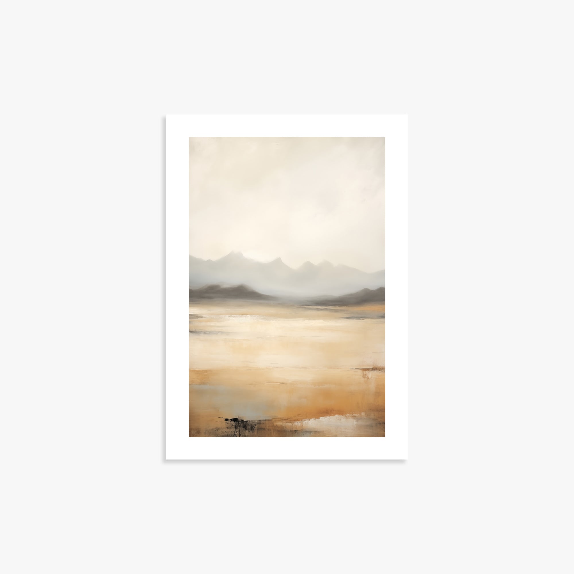 Misty Mountain Serenity, 21x30cm Printed Poster