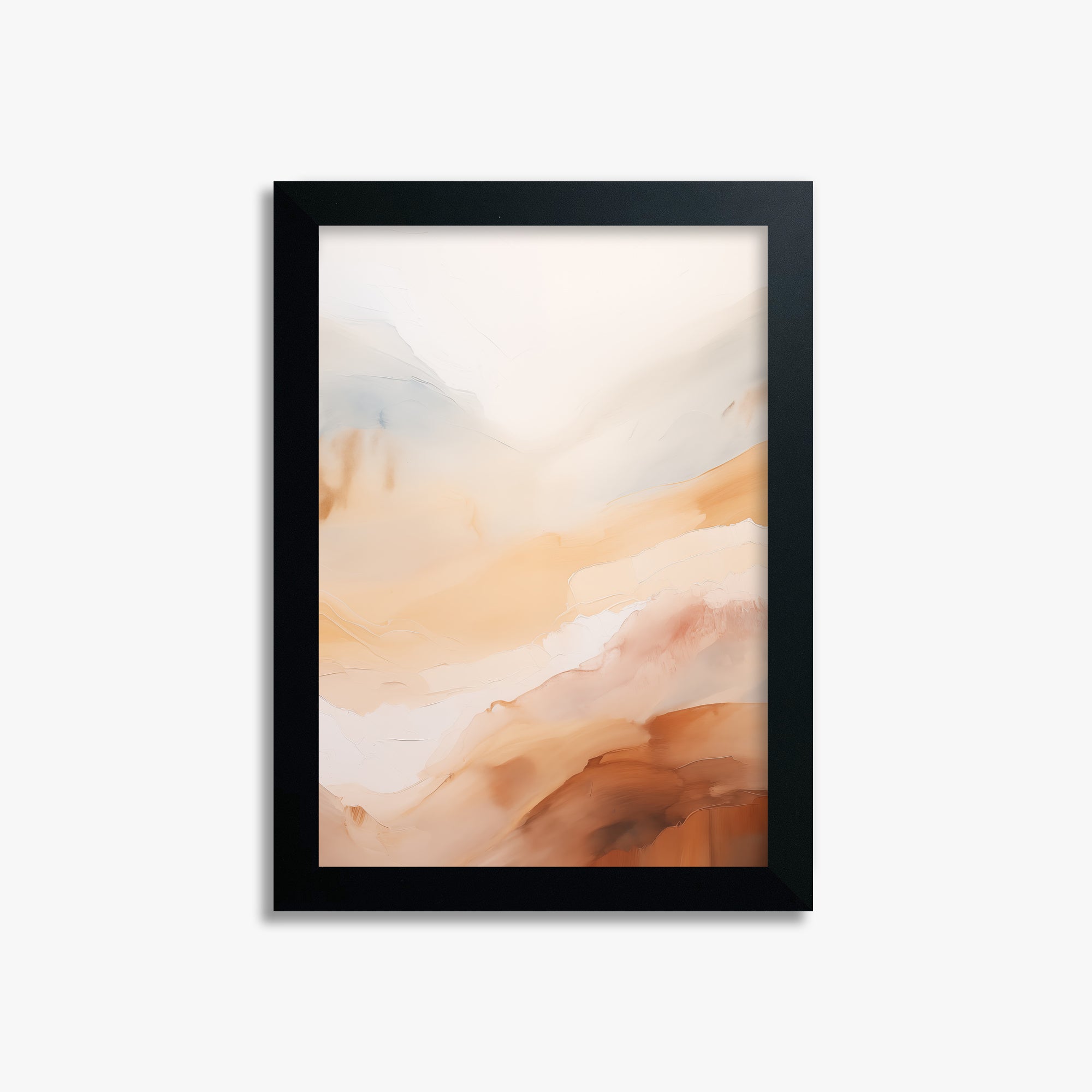 Morning Veil, 21x30cm Framed Poster With Black Frame