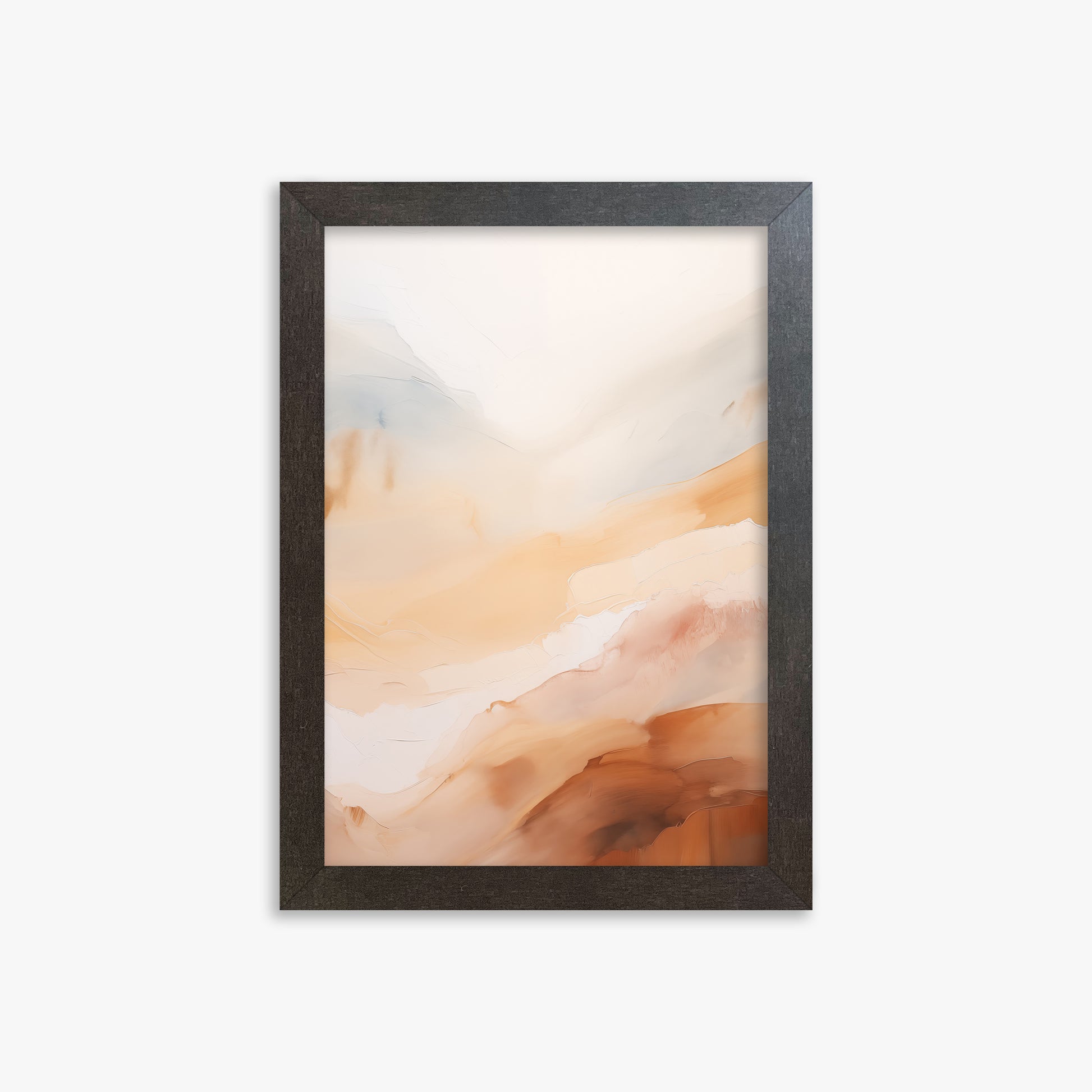 Morning Veil, 21x30cm Framed Art Reproduction With Espresso Frame