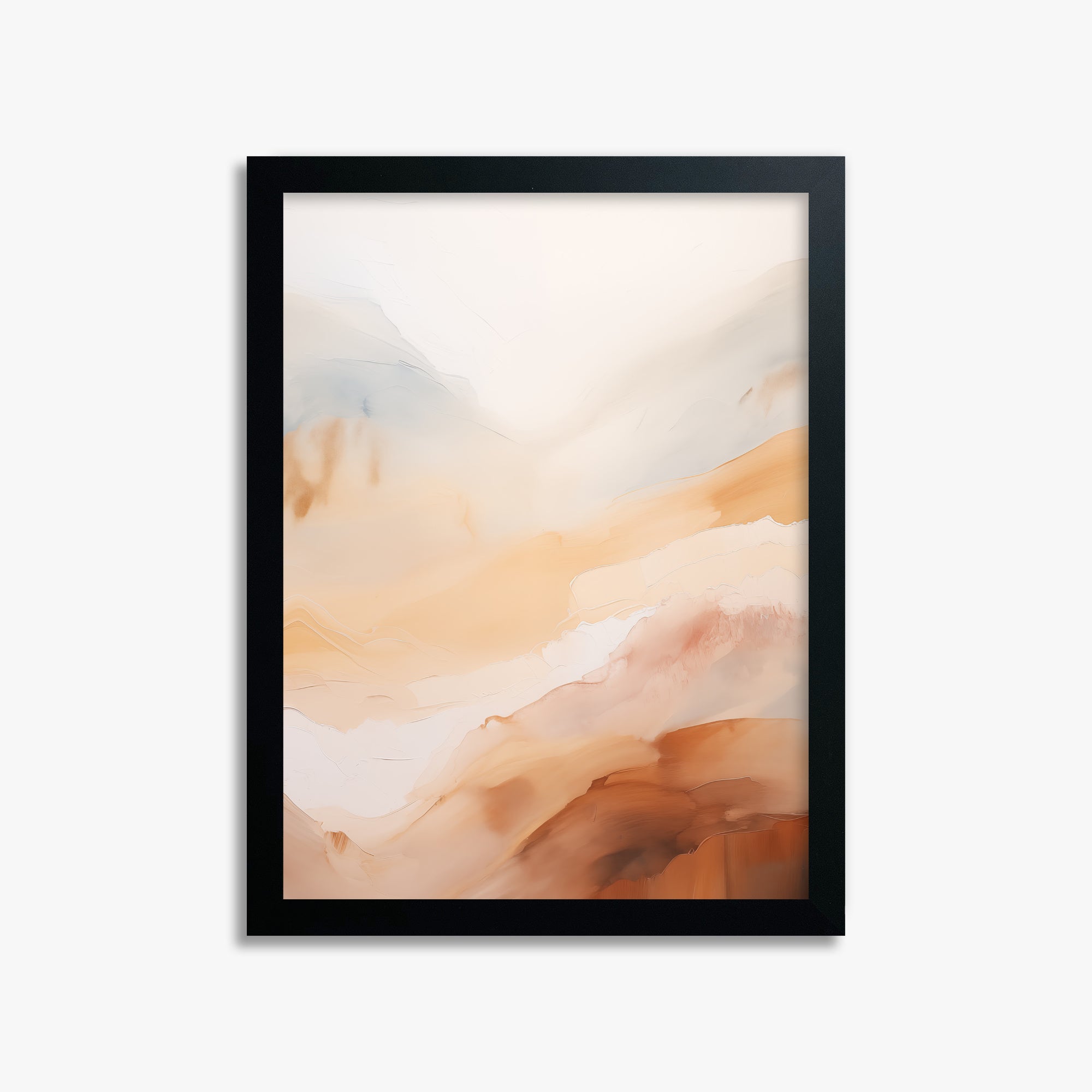 Morning Veil, 30x40cm Framed Poster With Black Frame
