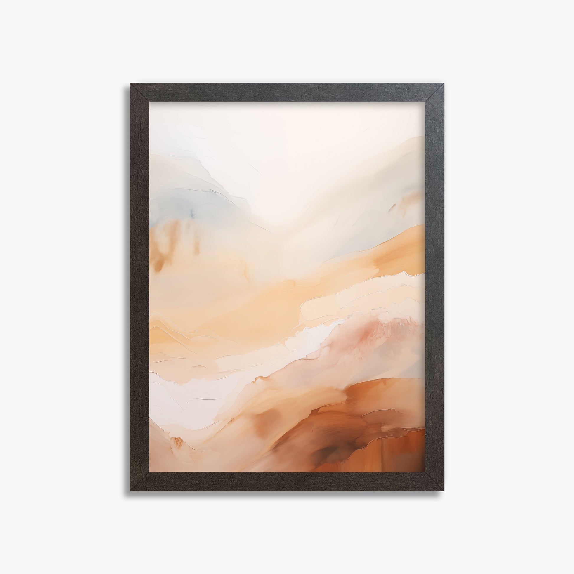 Morning Veil, 30x40cm Framed Art Reproduction With Espresso Frame
