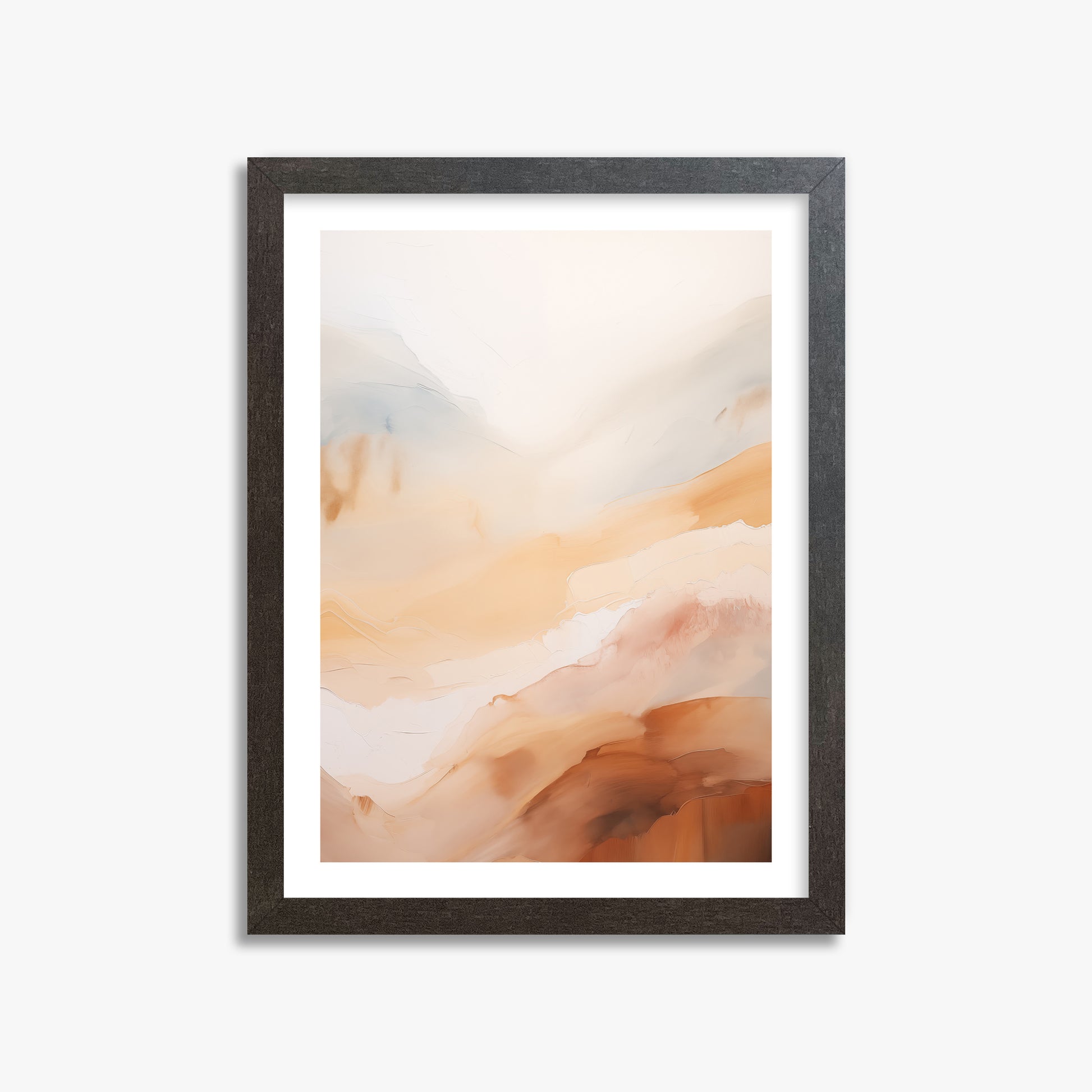 Morning Veil, 30x40cm Framed Art Reproduction With Espresso Frame